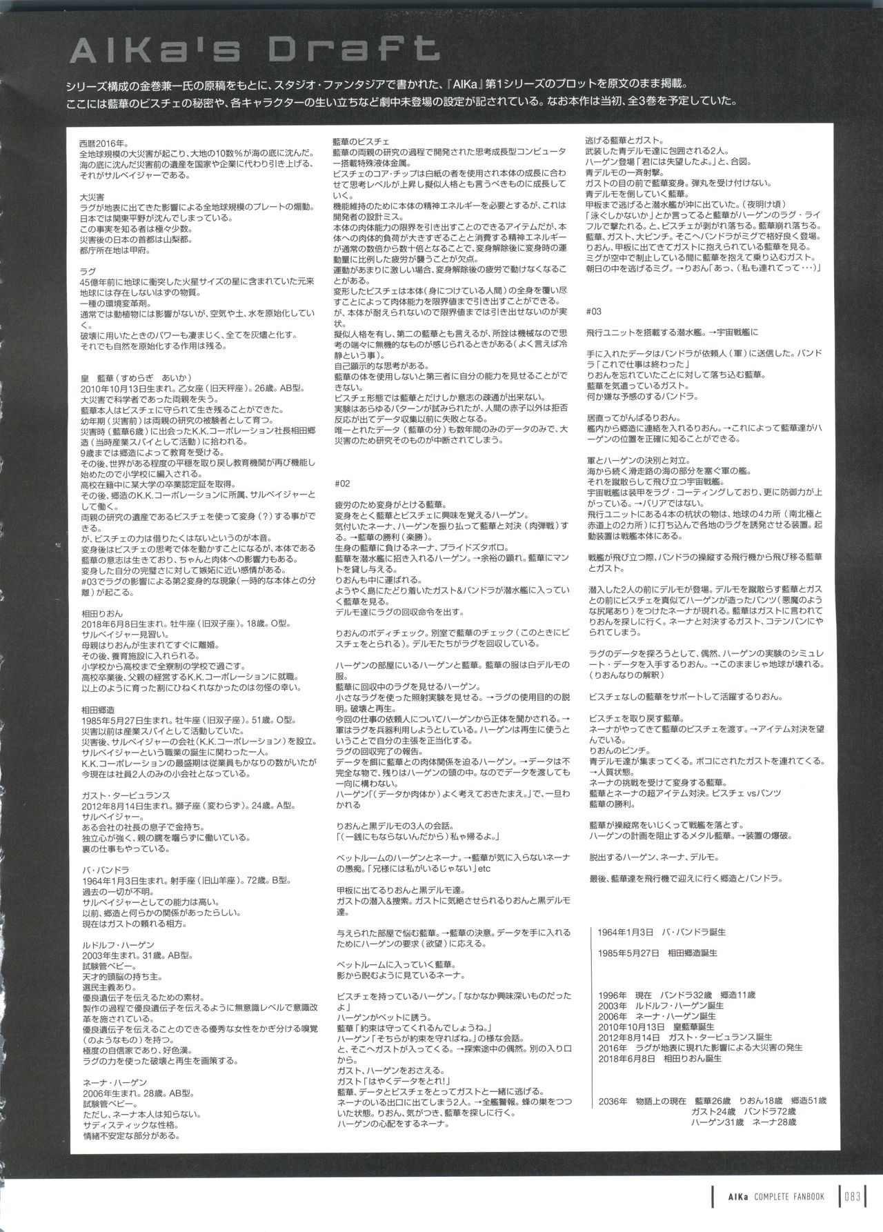 Aika Complete Fanbook - Page 86