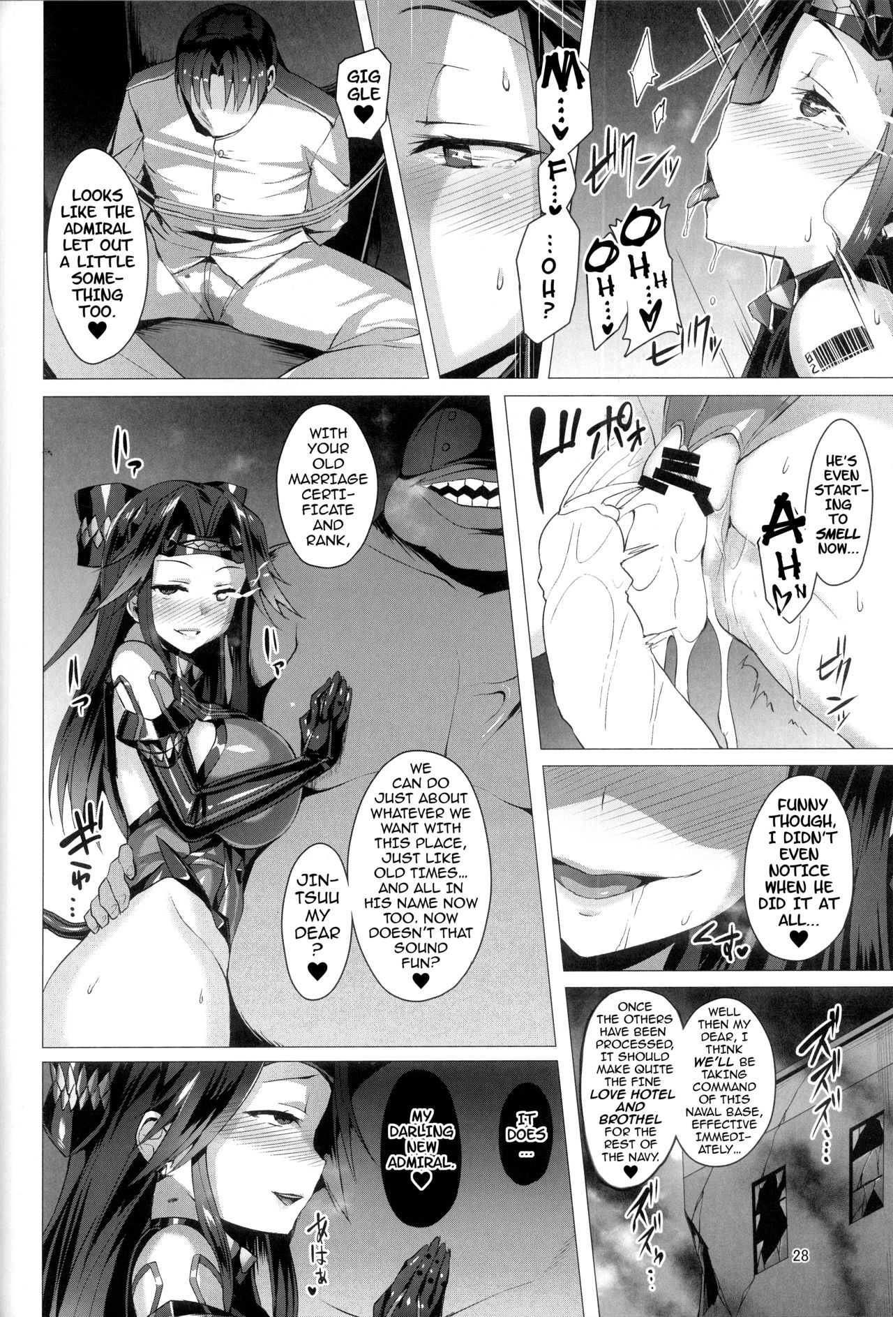 Dorei Shoukan Jintsuu | Slave Fleet Harlot Jintsuu - Page 28