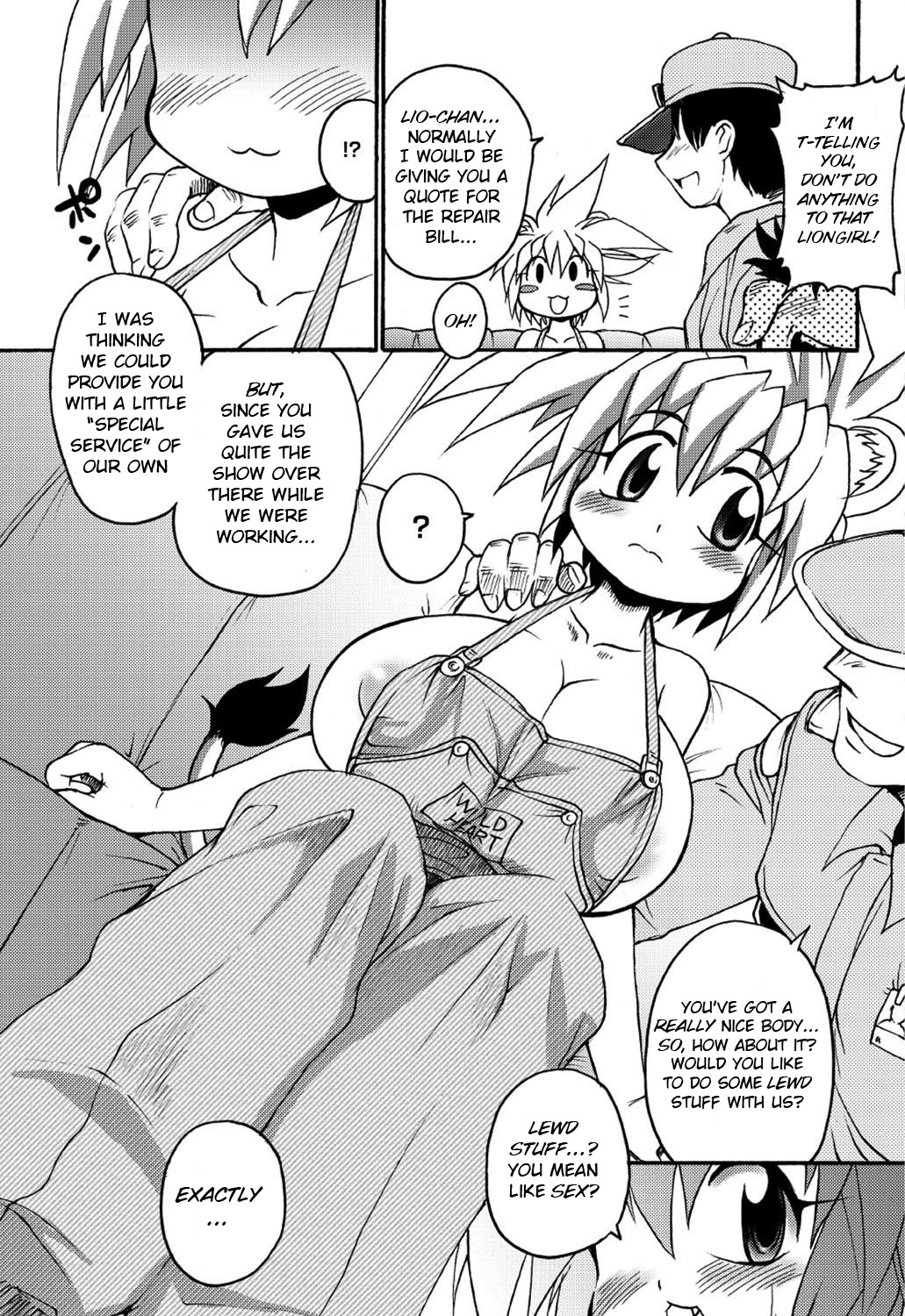 Lion Heart Wet - Page 5