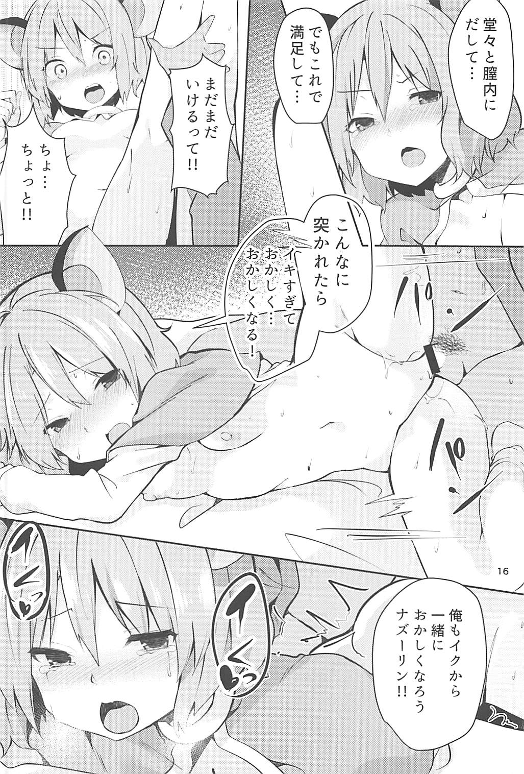 Nazrin ga Ganbaru Hon - Page 15