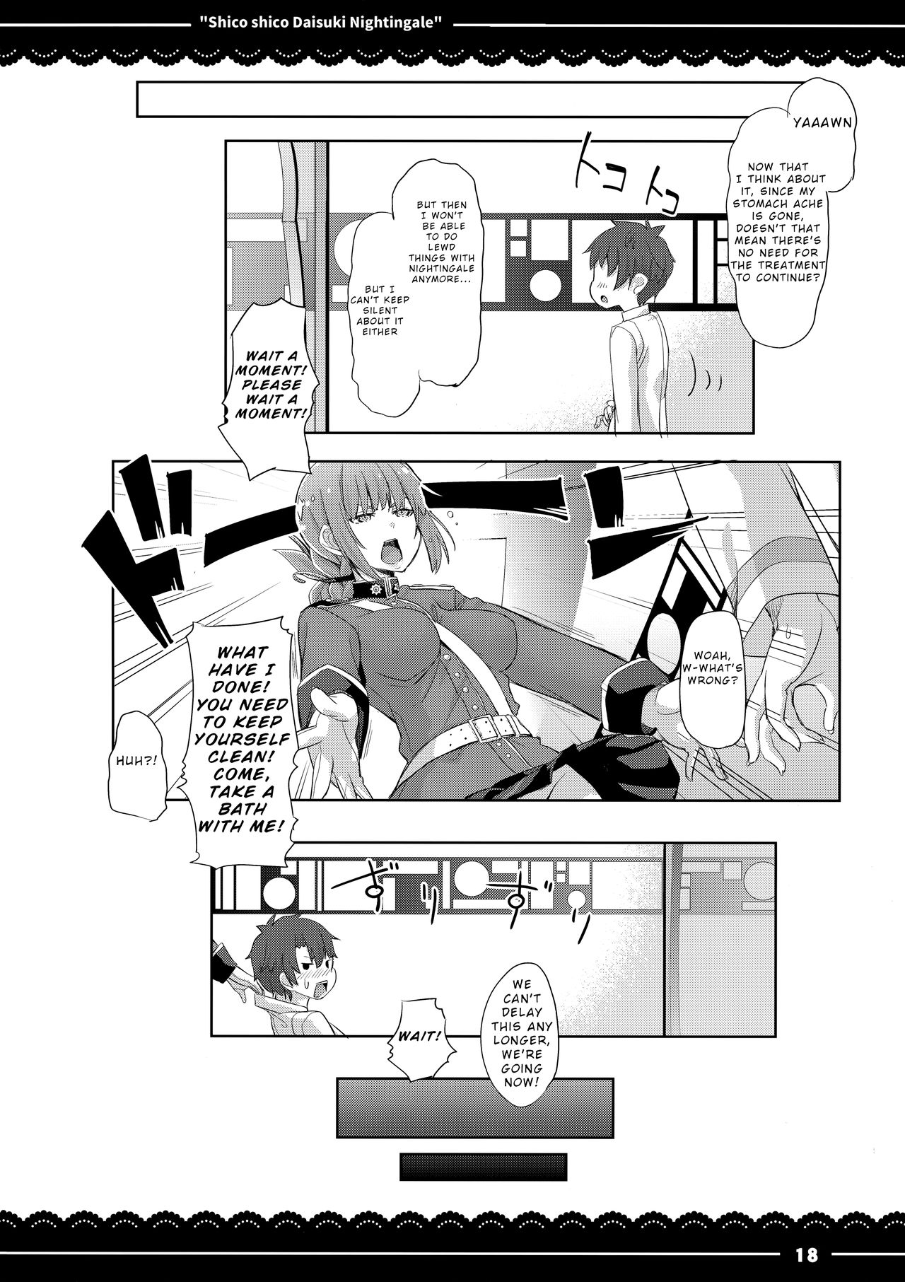 Shikoshiko Daisuki Nightingale + Kaijou Gentei Omakebon - Page 19