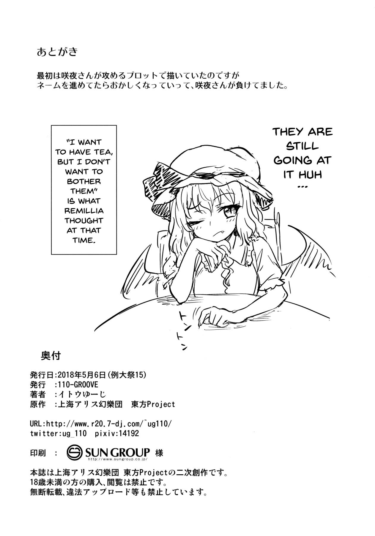Sakuya-san vs Meiling-san - Page 21