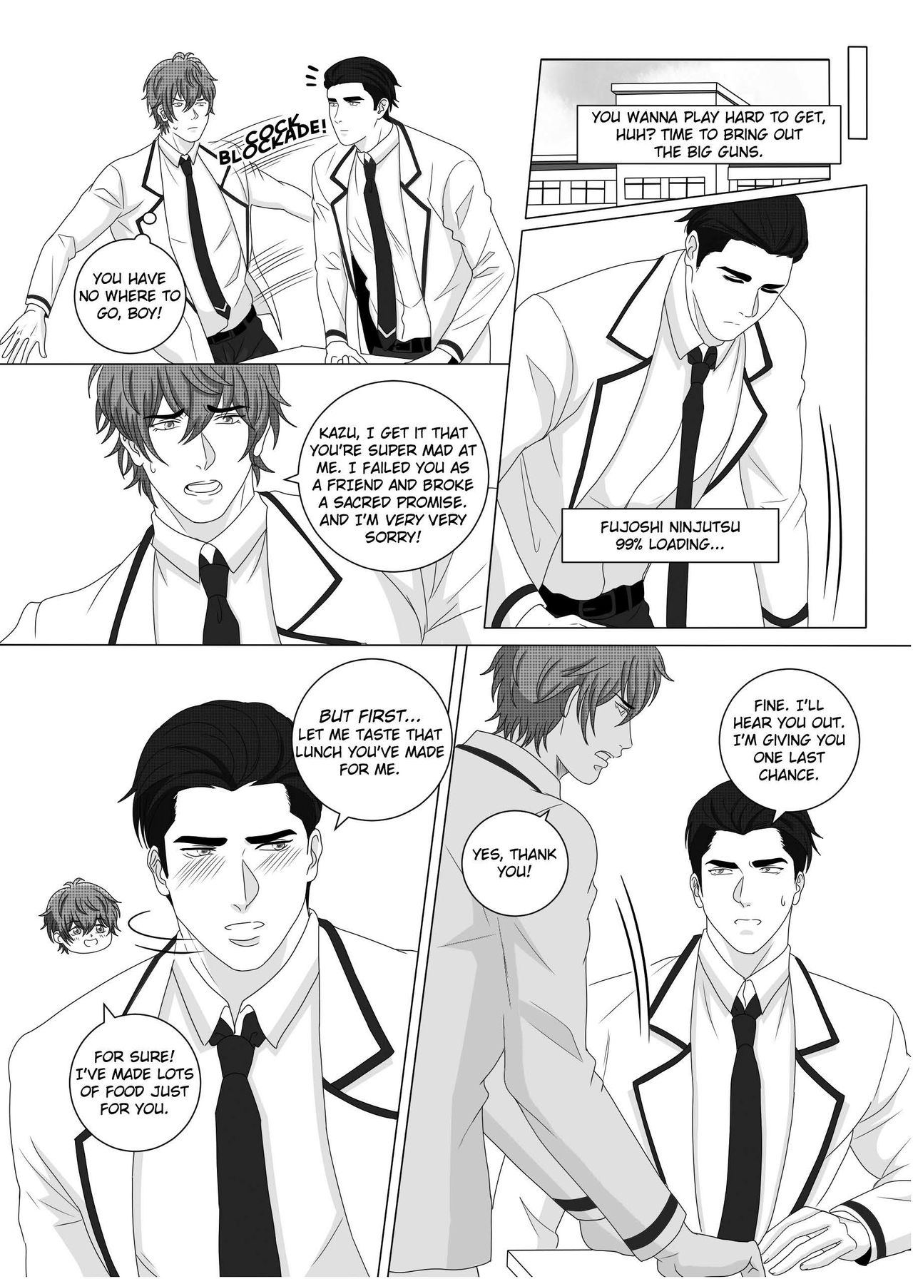 Fujoshi Trapped in a Seme's Perfect Body 3 - Page 124