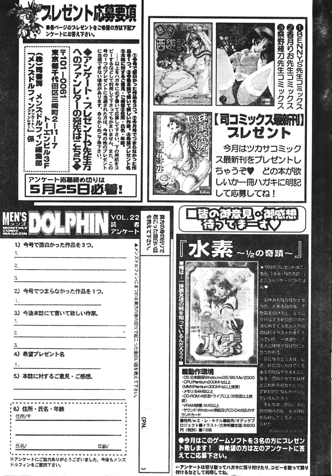 Men's Dolphin 2001-06-01 Vol.22 - Page 201