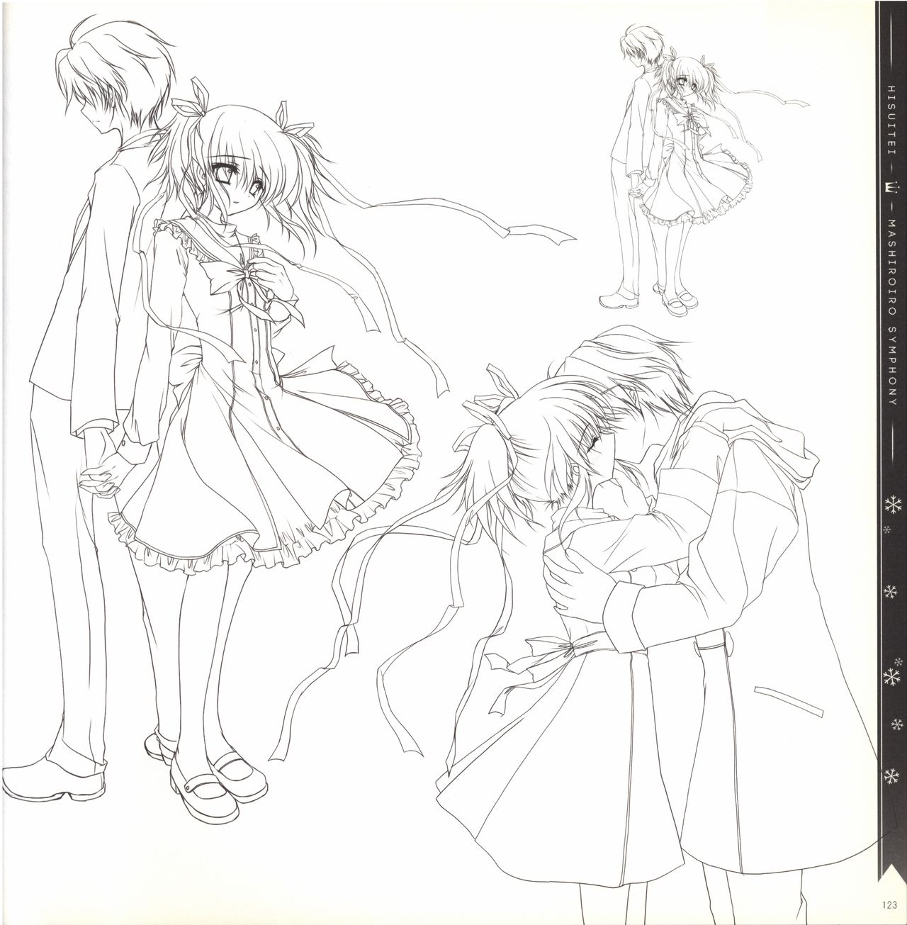 Mashiro-Iro Symphony illustration art book - Page 123