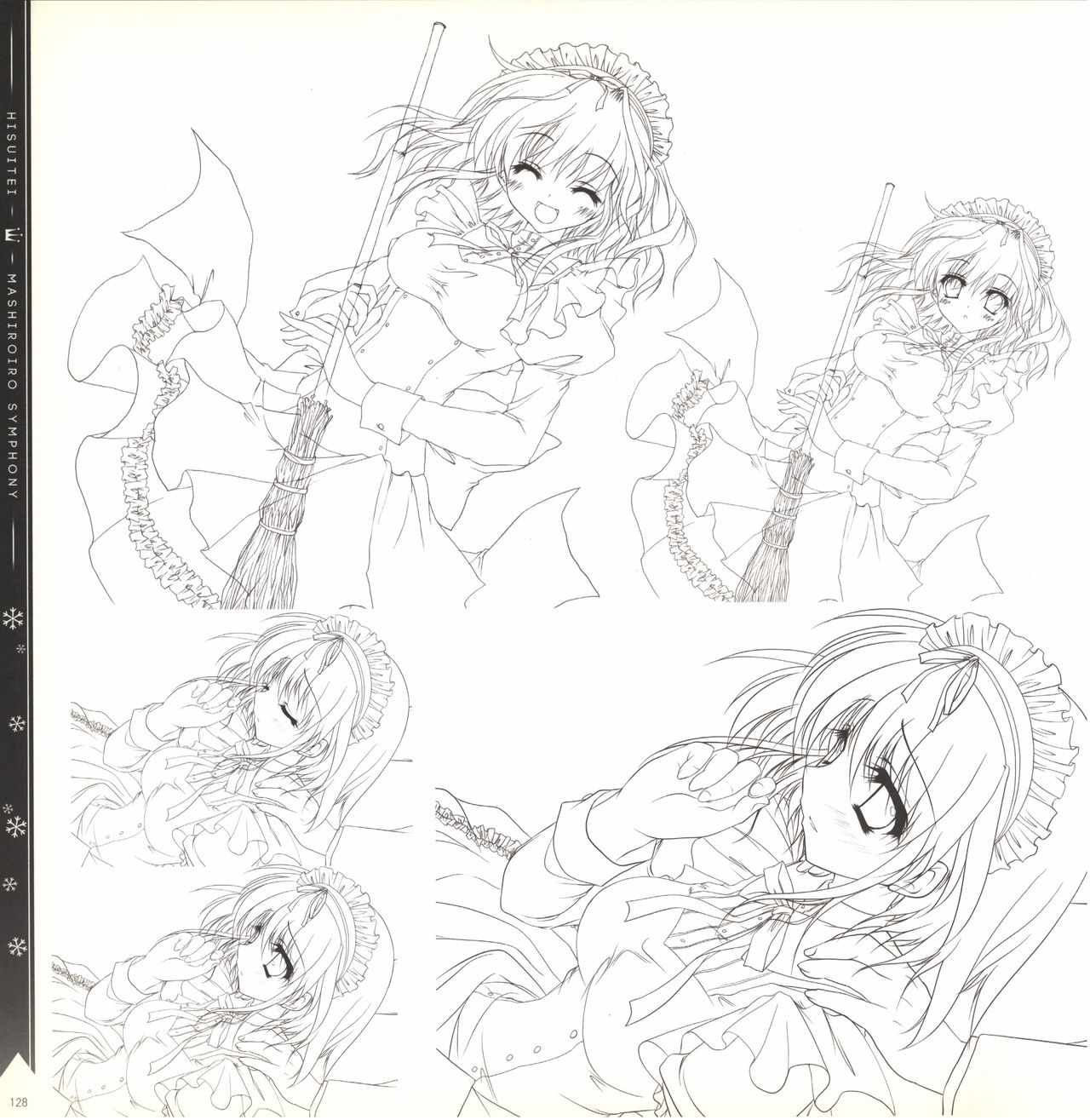 Mashiro-Iro Symphony illustration art book - Page 128