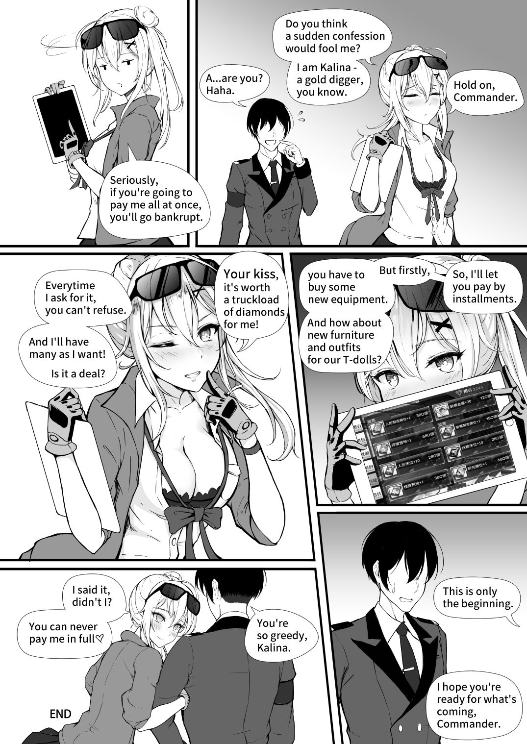 How Many Diamonds a Kiss Worth? - Page 35