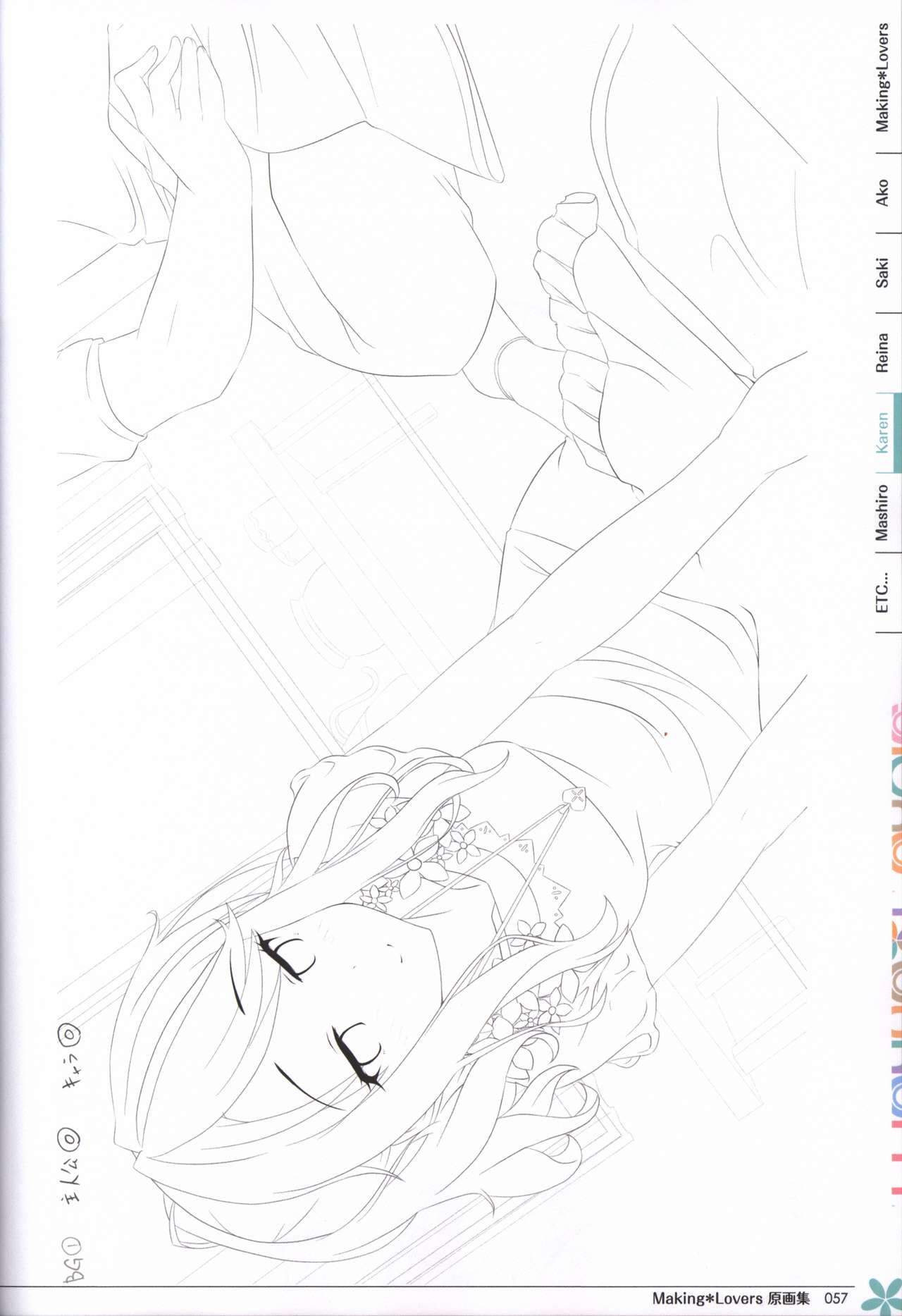 Making*Lovers artbook - Page 58
