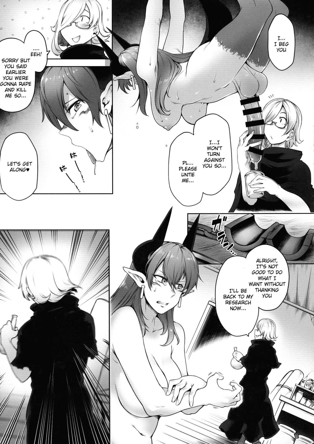 Futanari Akuma no Shachiku Seikatsu - Page 13