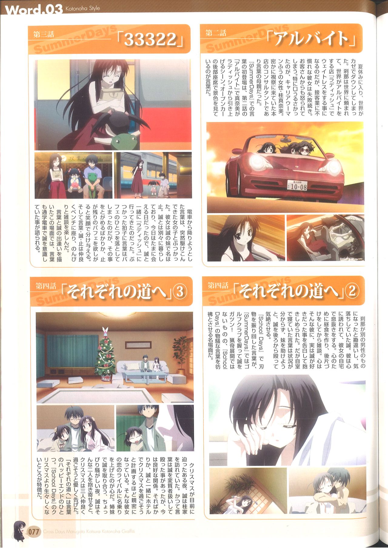 Cross Days Marugoto Katsura Kotonoha Graffiti - Page 83