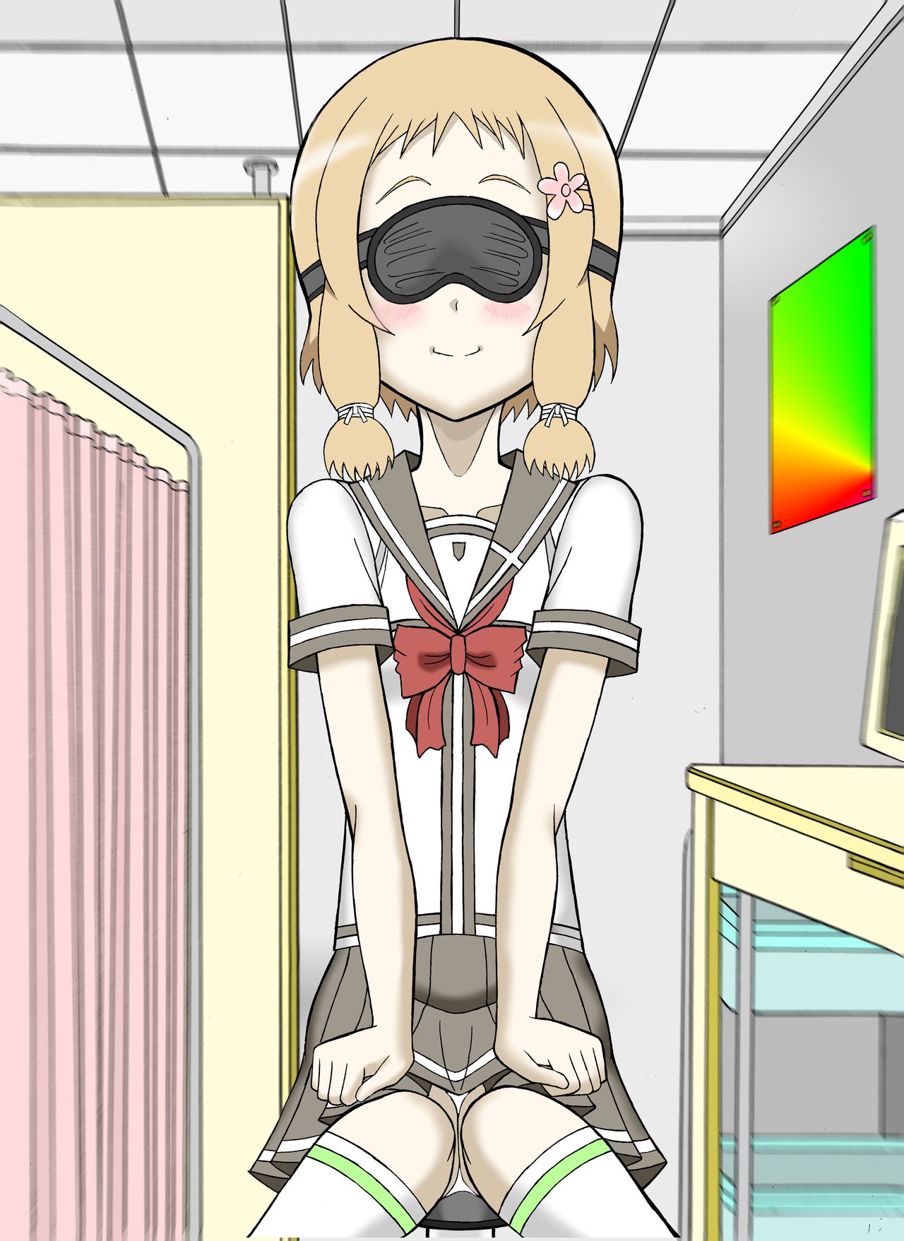 Tsumotaki Mako no Shippai page 31 yuuki yuuna wa yuusha de aru parody - blindfold mosaic censorship hentai manga - read online free