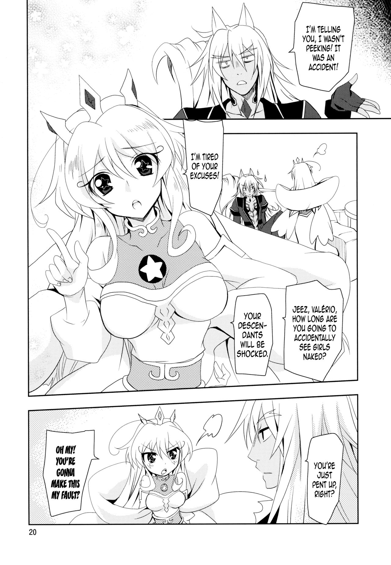 WONDeRFUL KITTeN page 20 featuring noir vinocacao dog days parody - stockings kemonomimi hentai manga - read online free
