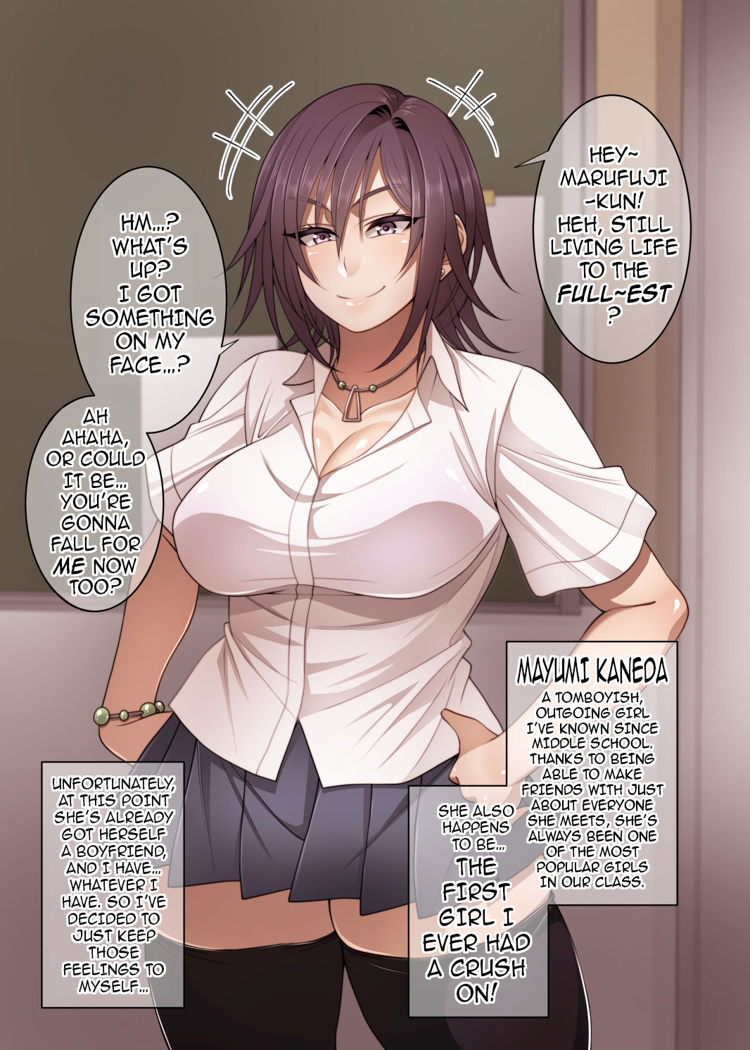 Nekura Megane ♀ | The Creepy Glasses Girl page 70 original parody - sole male nakadashi hentai manga - read online free