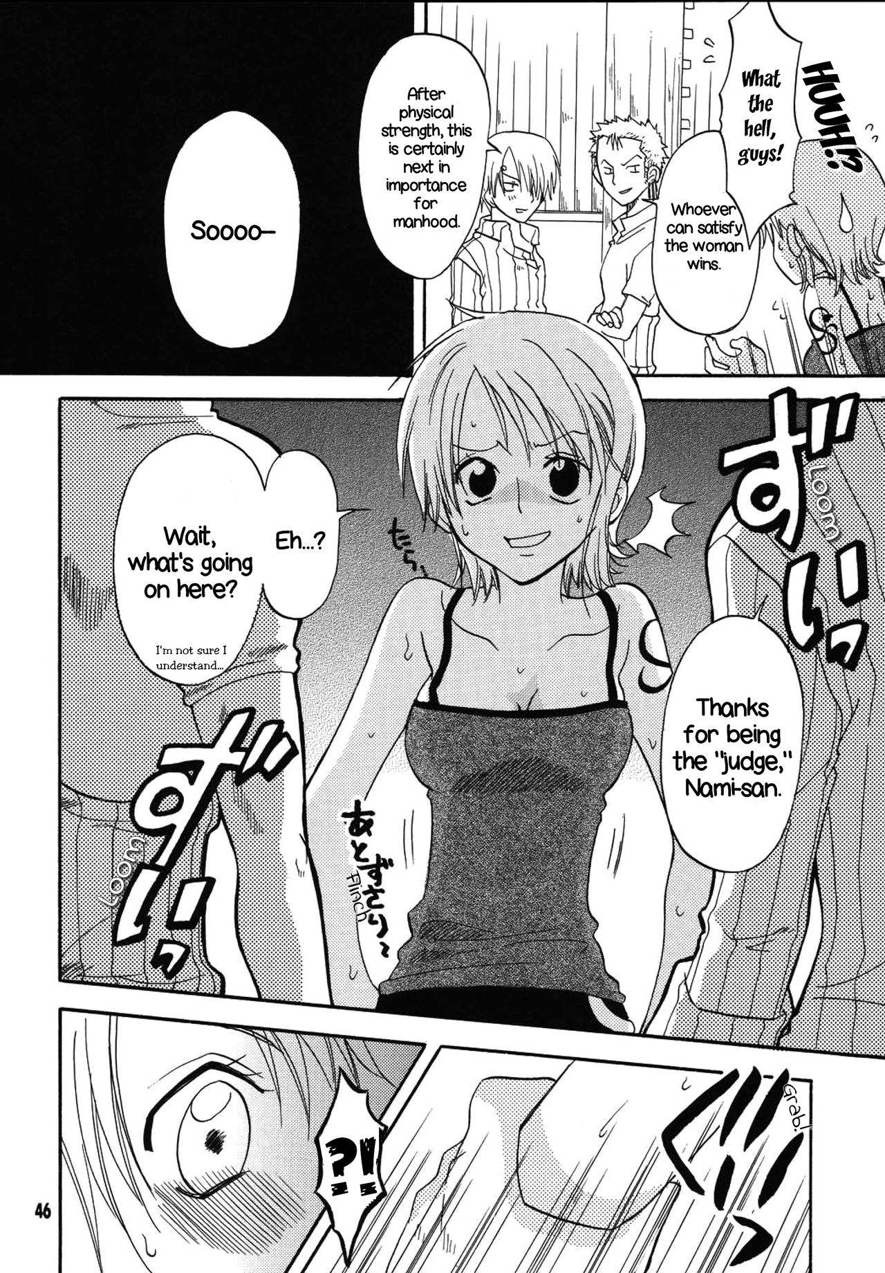 Shiawase PUNCH! 1, 2 and 3 page 42 - paizuri stockings hentai manga - read online free