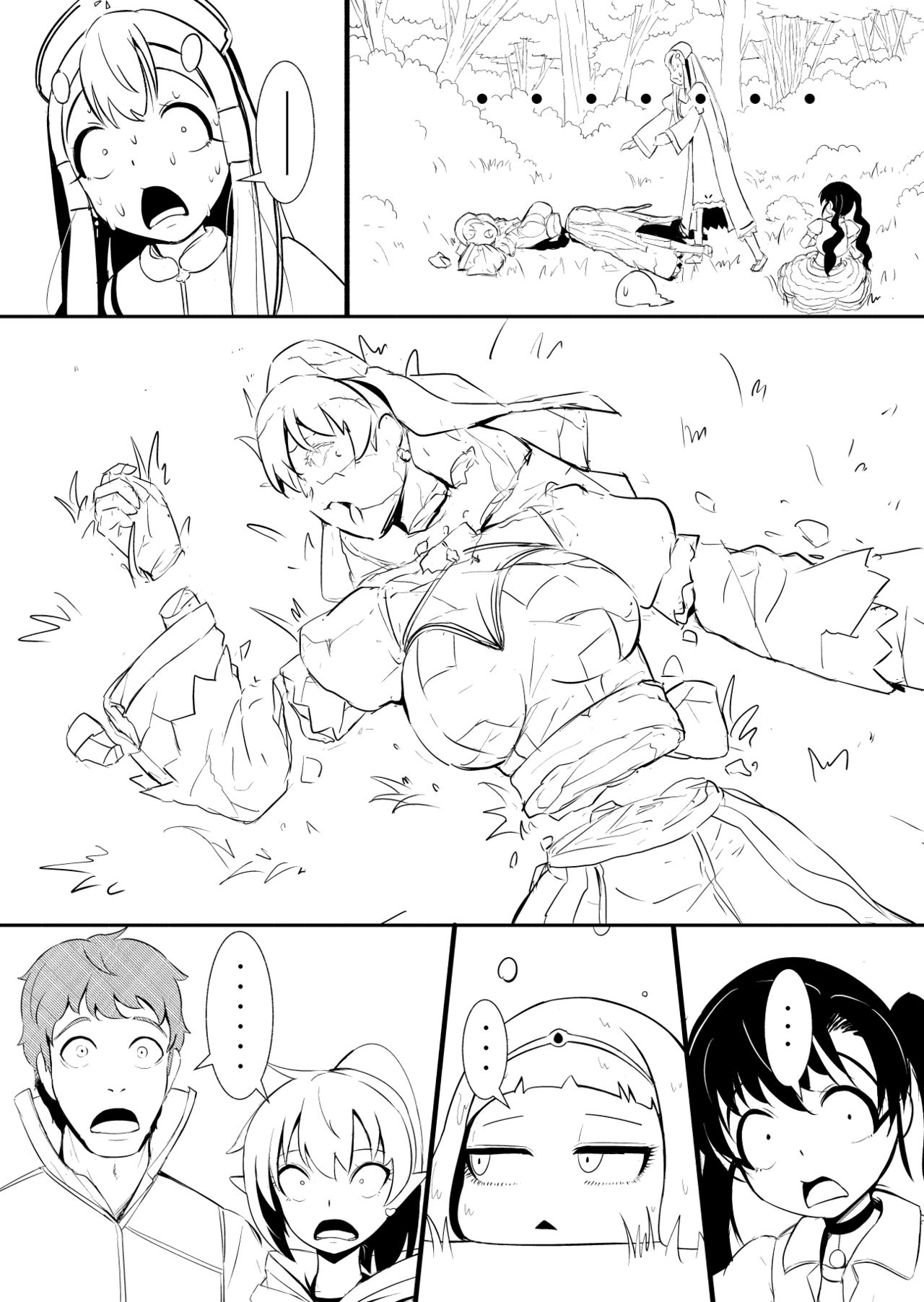 Henkyou no Seijo page 69 original parody - yuri ahegao hentai manga - read online free