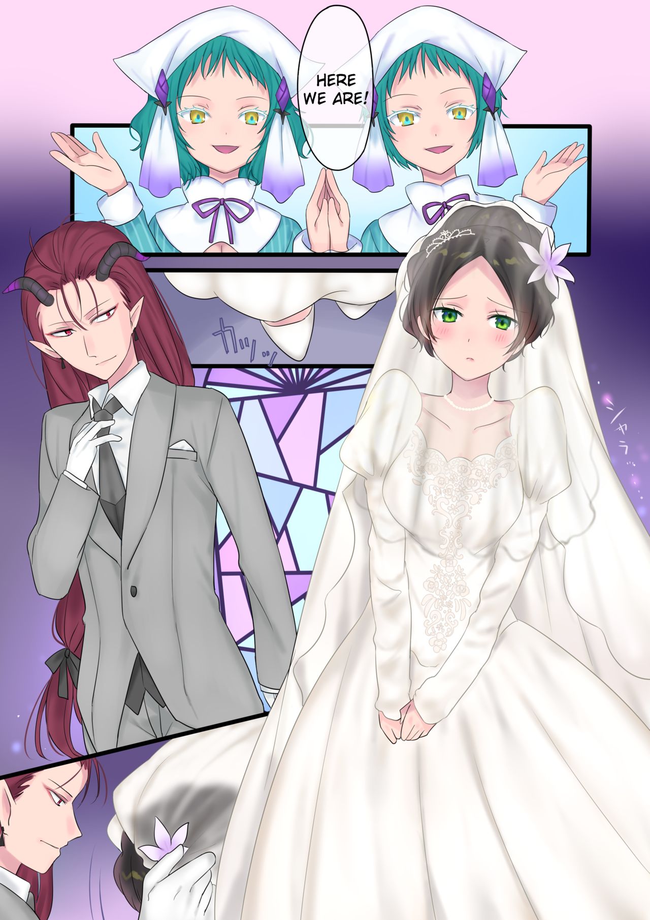 [Mashiro no Hihoukan (Hiiragi Popura, Kakizato)] Eien, Kaimasu ~Mahou de "Hime" ni Sareta Yuusha to, Maou no Monogatari~ | Forever a Bride: The Story of a hero magically turned into a "princess" and a Demon King [English] - Page 27