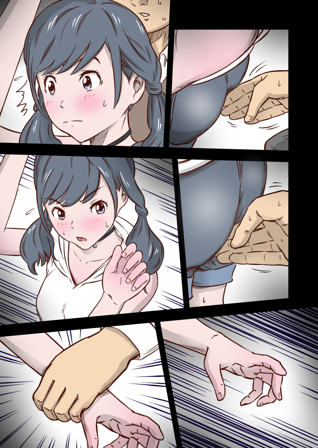 Tenki no Ko o Bus Chikan de Shikkin Zecchou Saseta Watashi no Riyuu page 35 featuring amano hina tenki no ko parody - sole female full color hentai manga - read online free