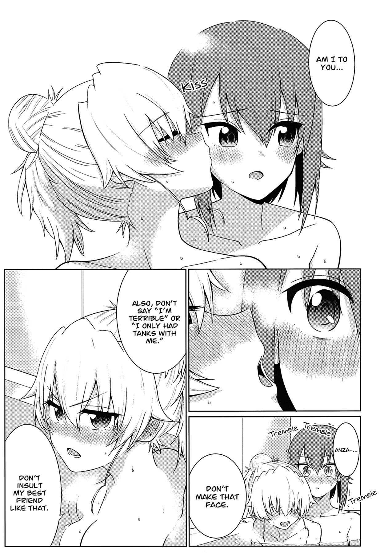 Maho to Chovy wa mada Tsukiawanai | Maho and Chovy Are Still Not Dating page 34 featuring chiyomi anzai girls und panzer parody - yuri females only hentai manga - read online free