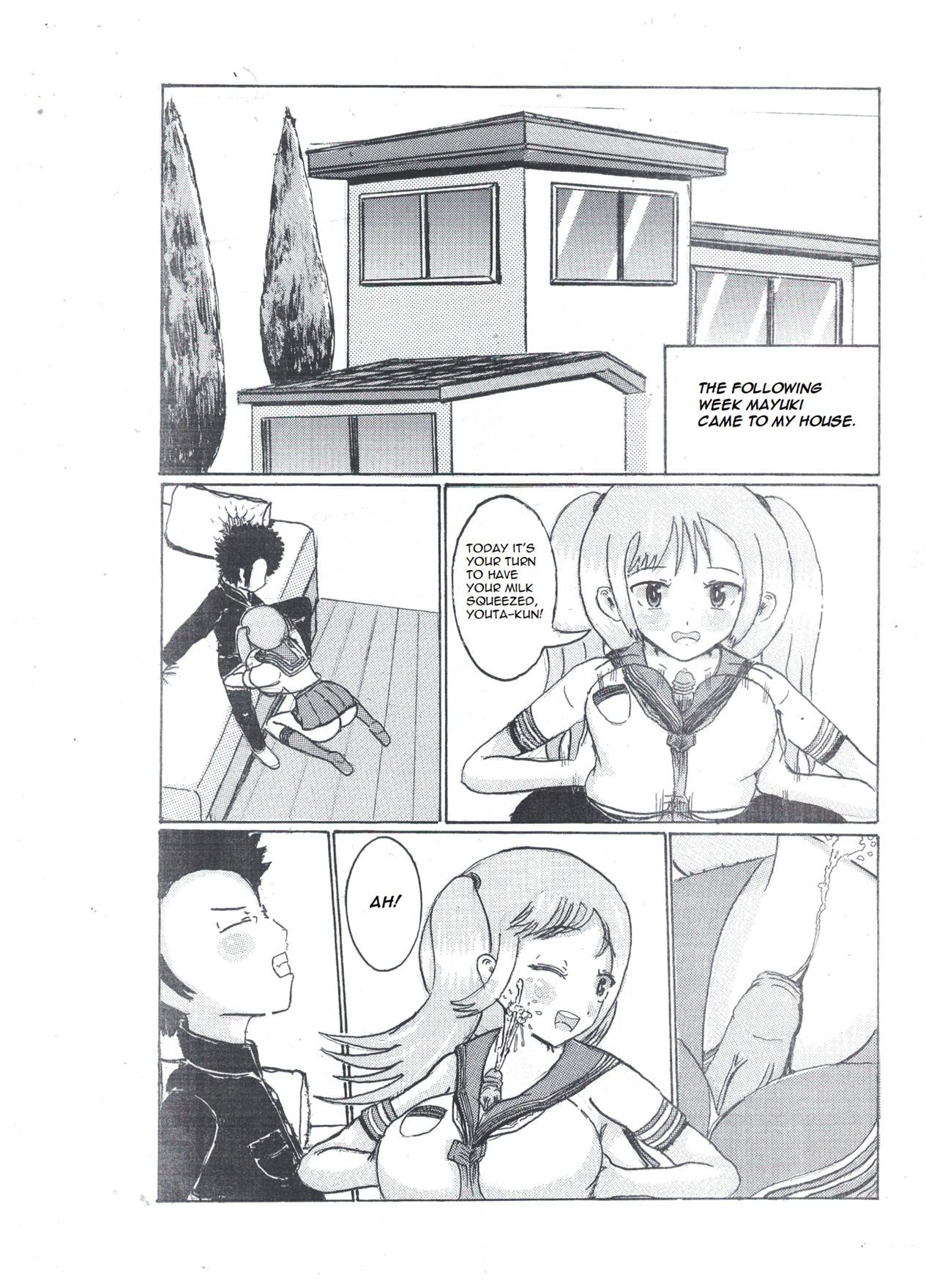 Milk Addiction 英語（エッチの漫画試み) - Page 14
