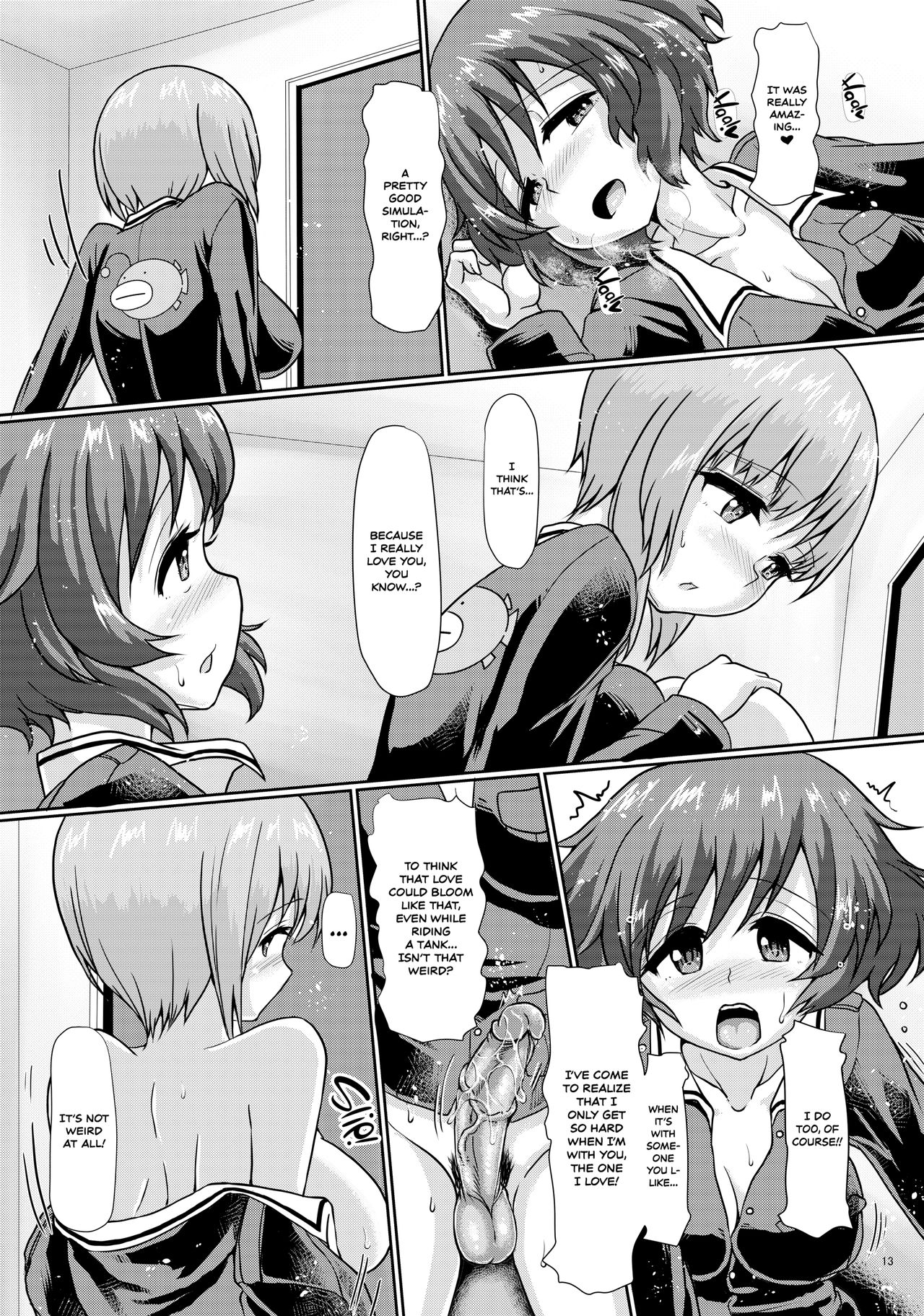 Panzer High no Osamekata 3 | Calming a Panzer High 3 - Page 12