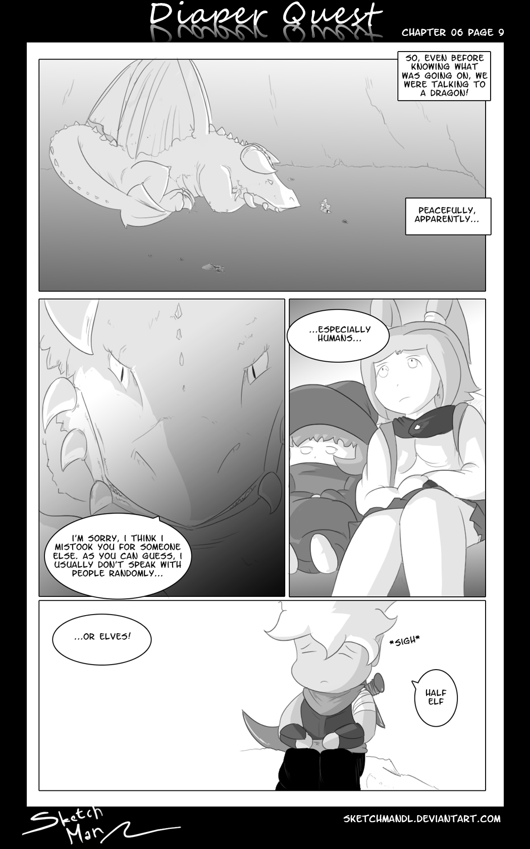 Sketch Man's Diaper Quest Complete - Page 105
