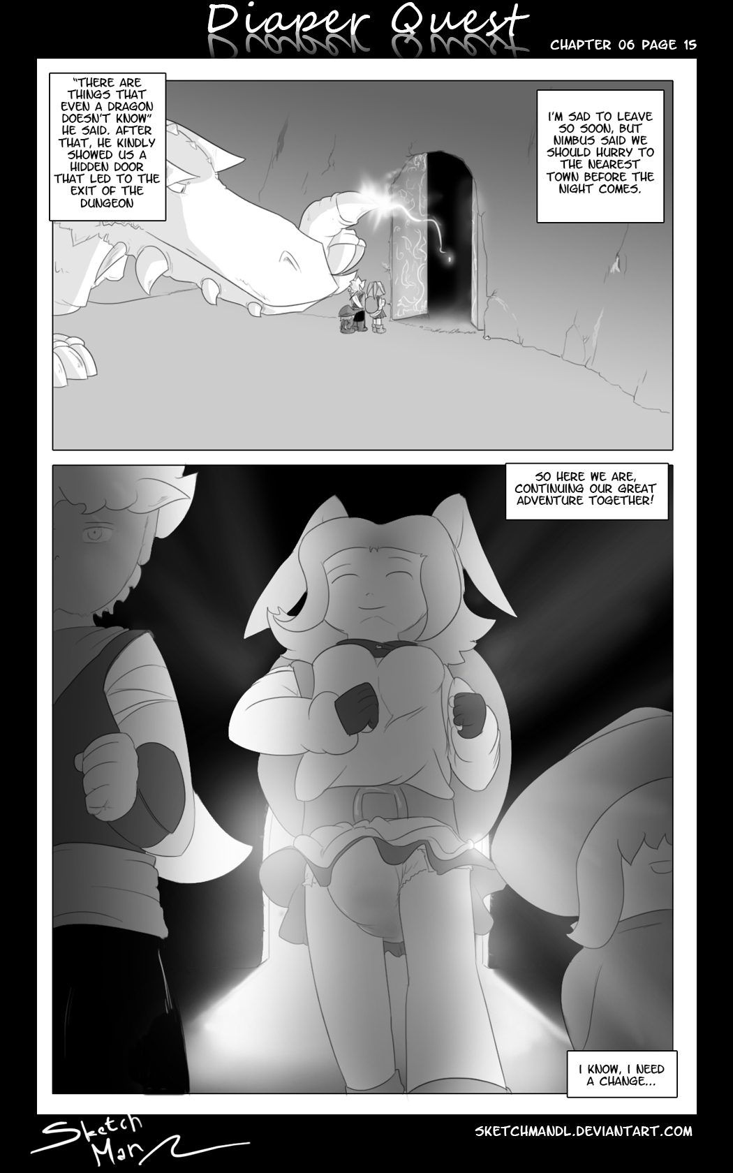 Sketch Man's Diaper Quest Complete - Page 111