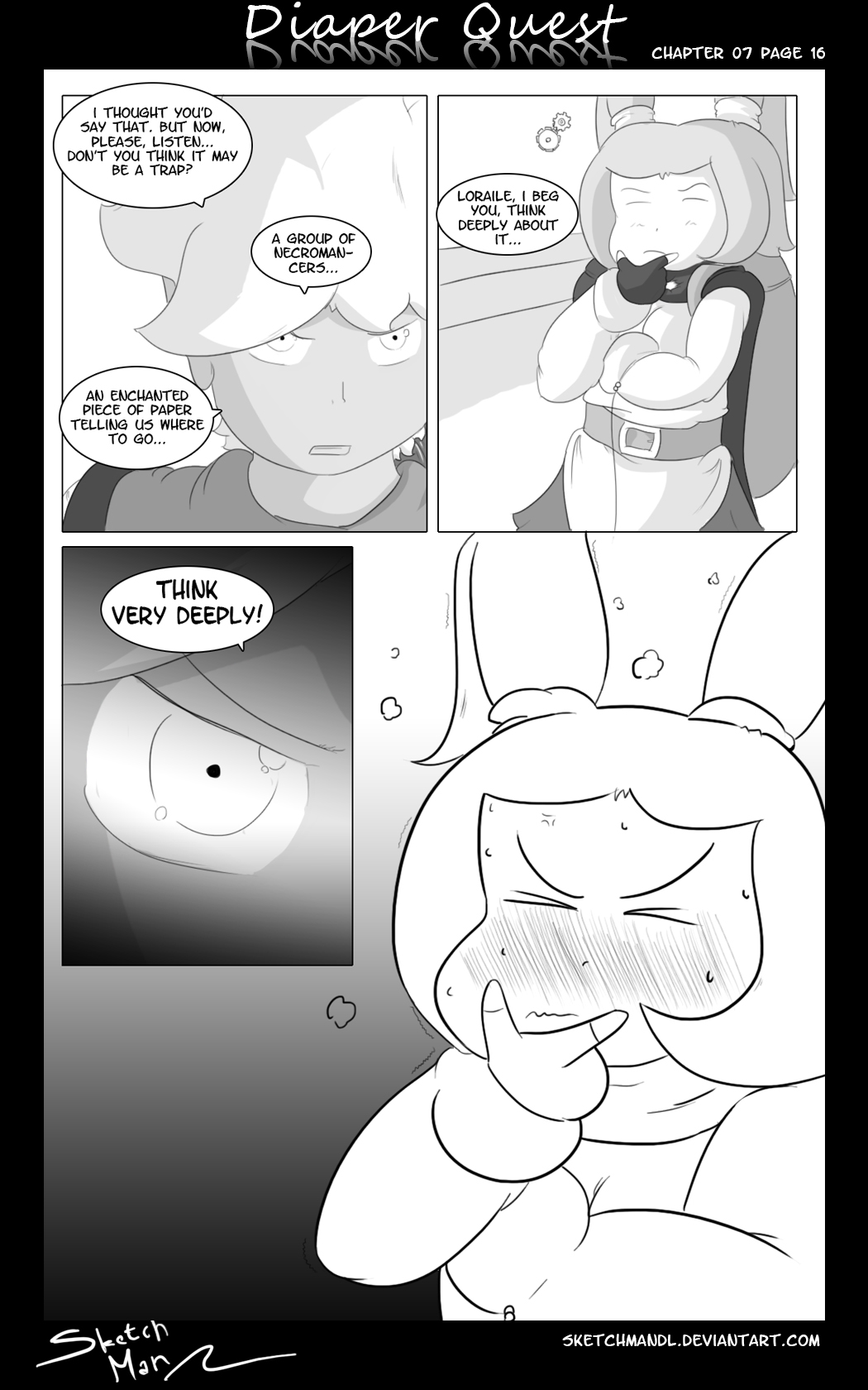 Sketch Man's Diaper Quest Complete - Page 131