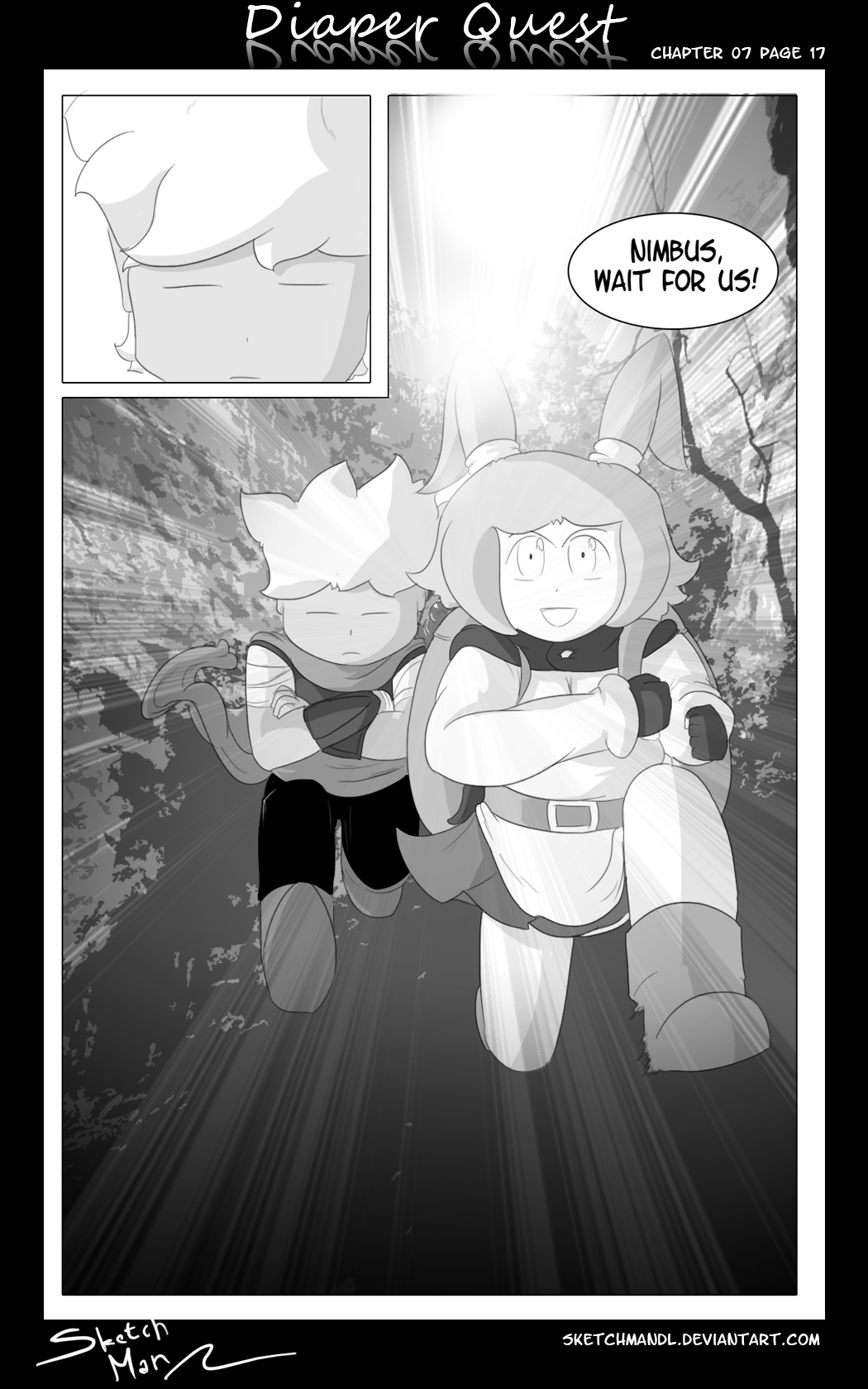 Sketch Man's Diaper Quest Complete - Page 132