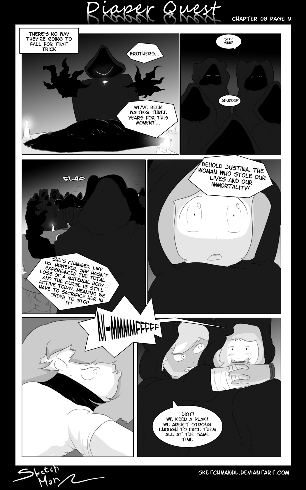 Sketch Man's Diaper Quest Complete - Page 142