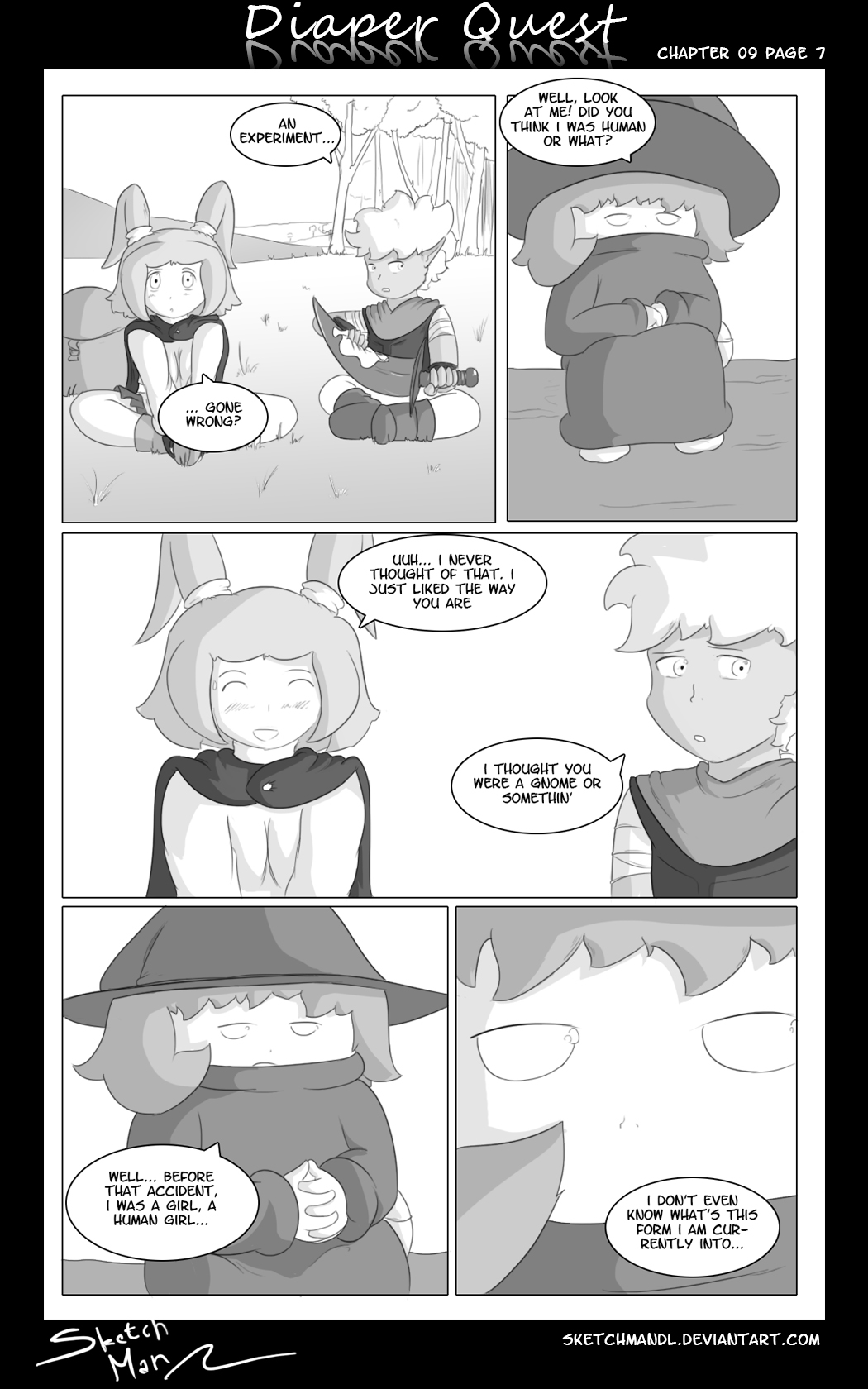 Sketch Man's Diaper Quest Complete - Page 158