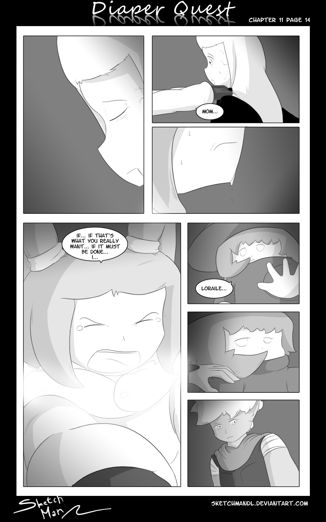 Sketch Man's Diaper Quest Complete - Page 204