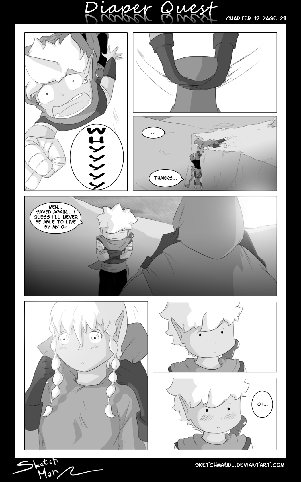 Sketch Man's Diaper Quest Complete - Page 232