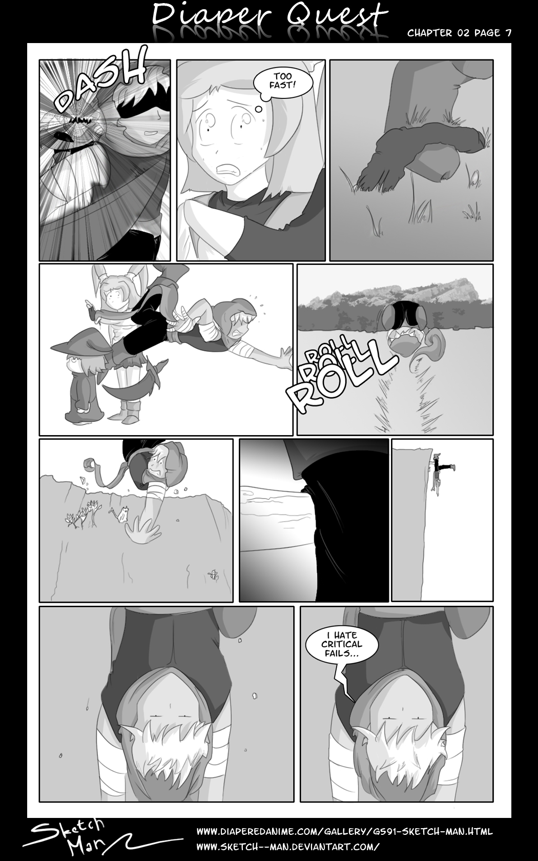 Sketch Man's Diaper Quest Complete - Page 27