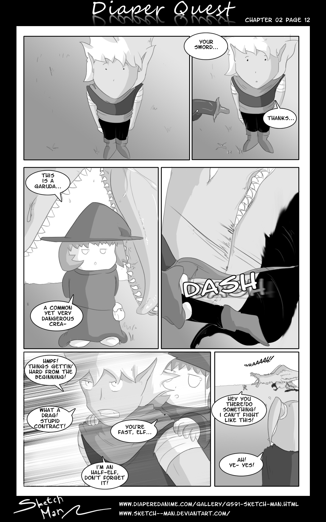 Sketch Man's Diaper Quest Complete - Page 32
