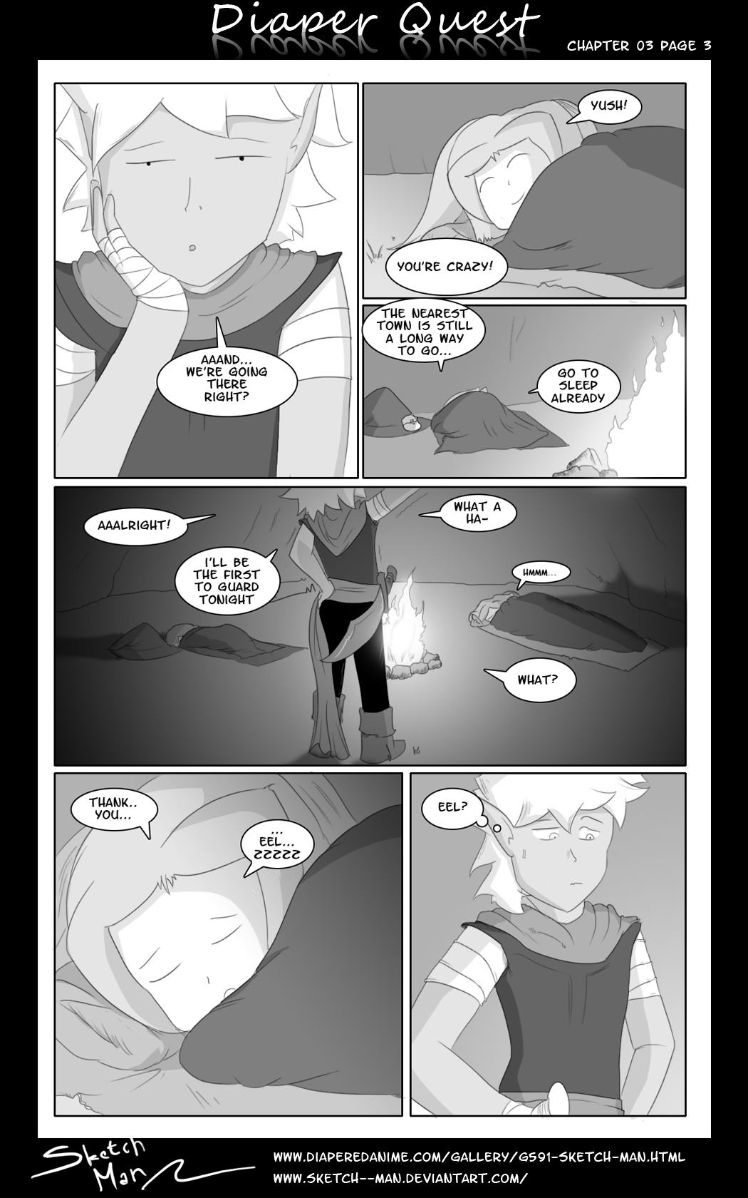 Sketch Man's Diaper Quest Complete - Page 42