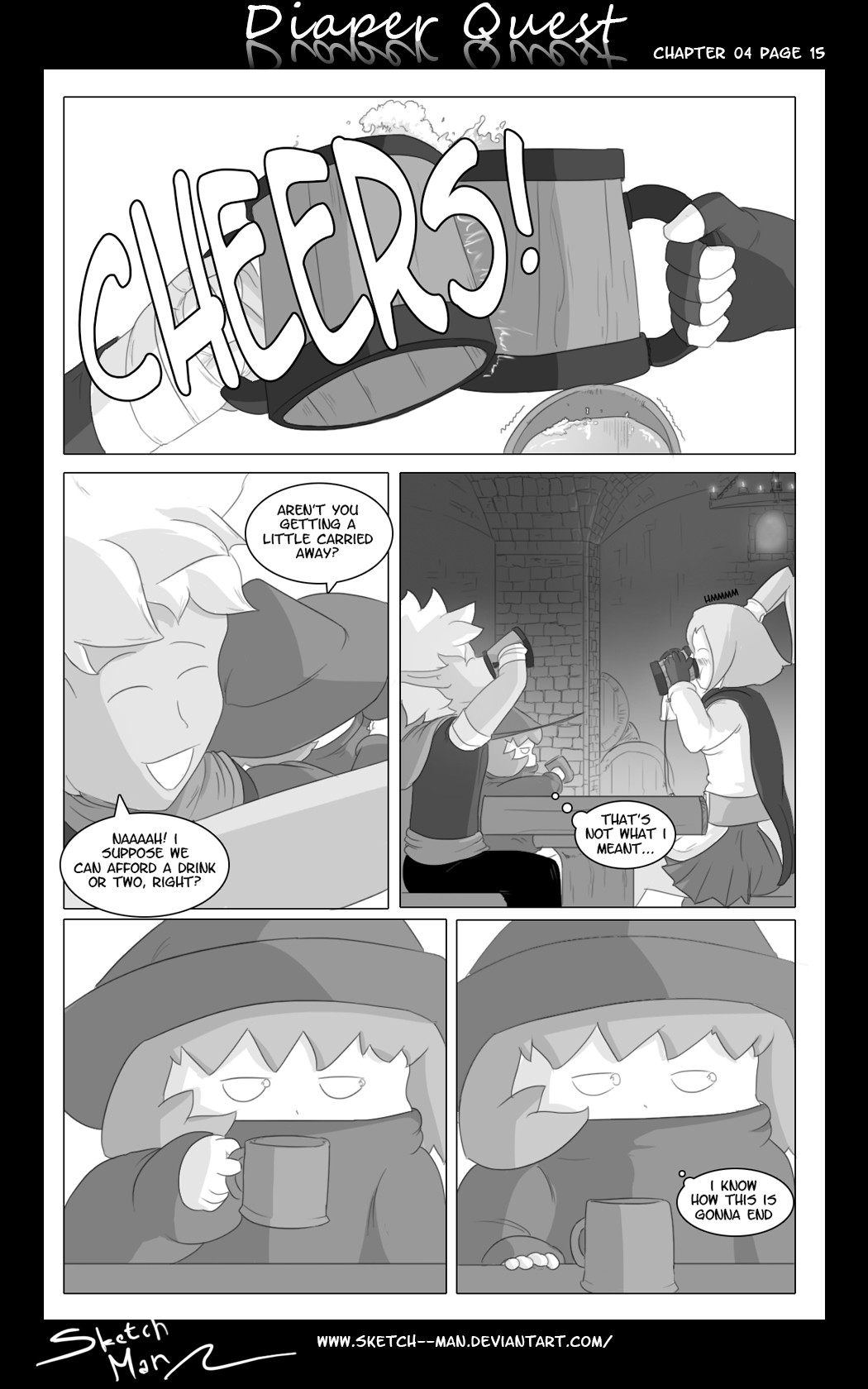 Sketch Man's Diaper Quest Complete - Page 73