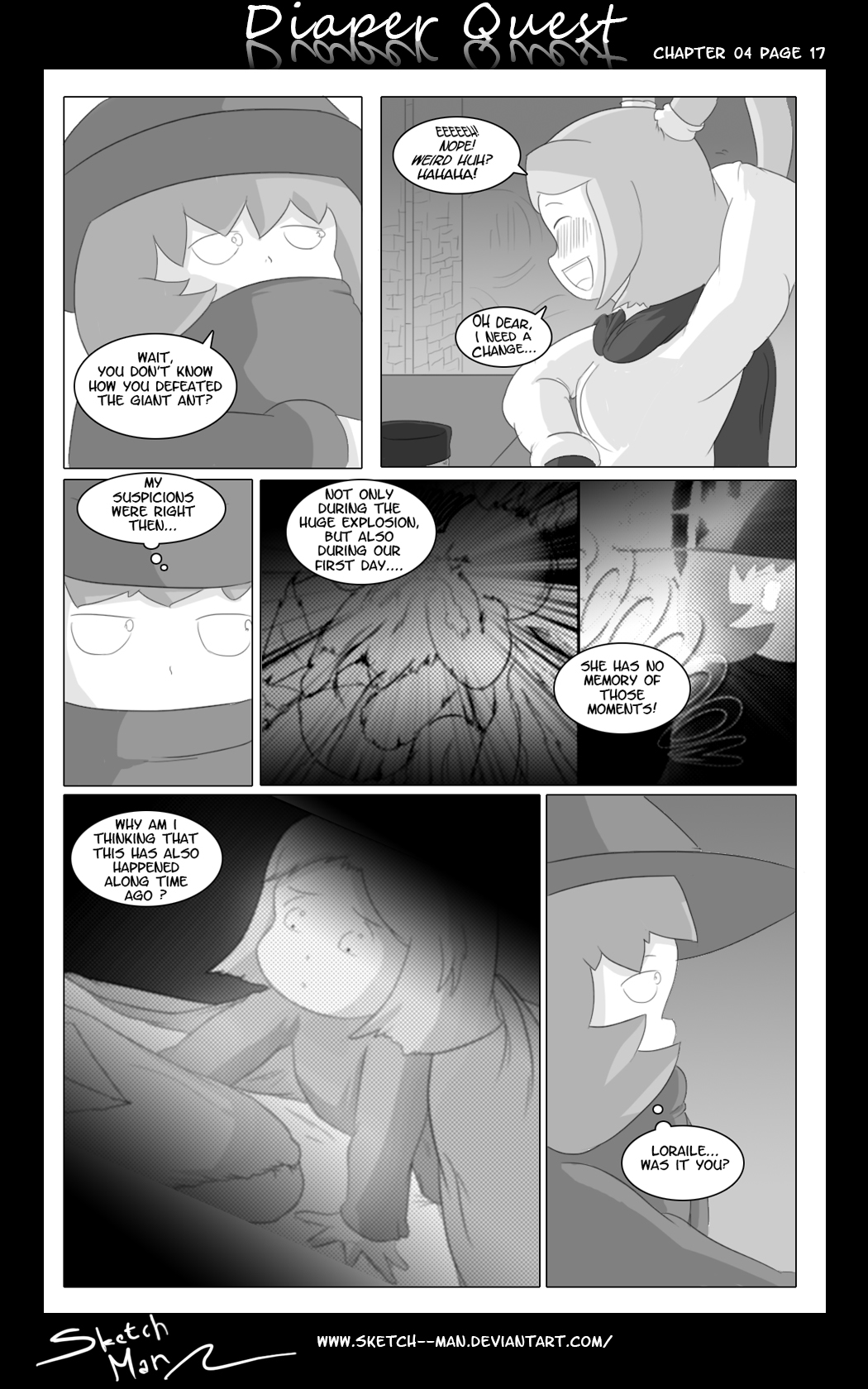 Sketch Man's Diaper Quest Complete - Page 75