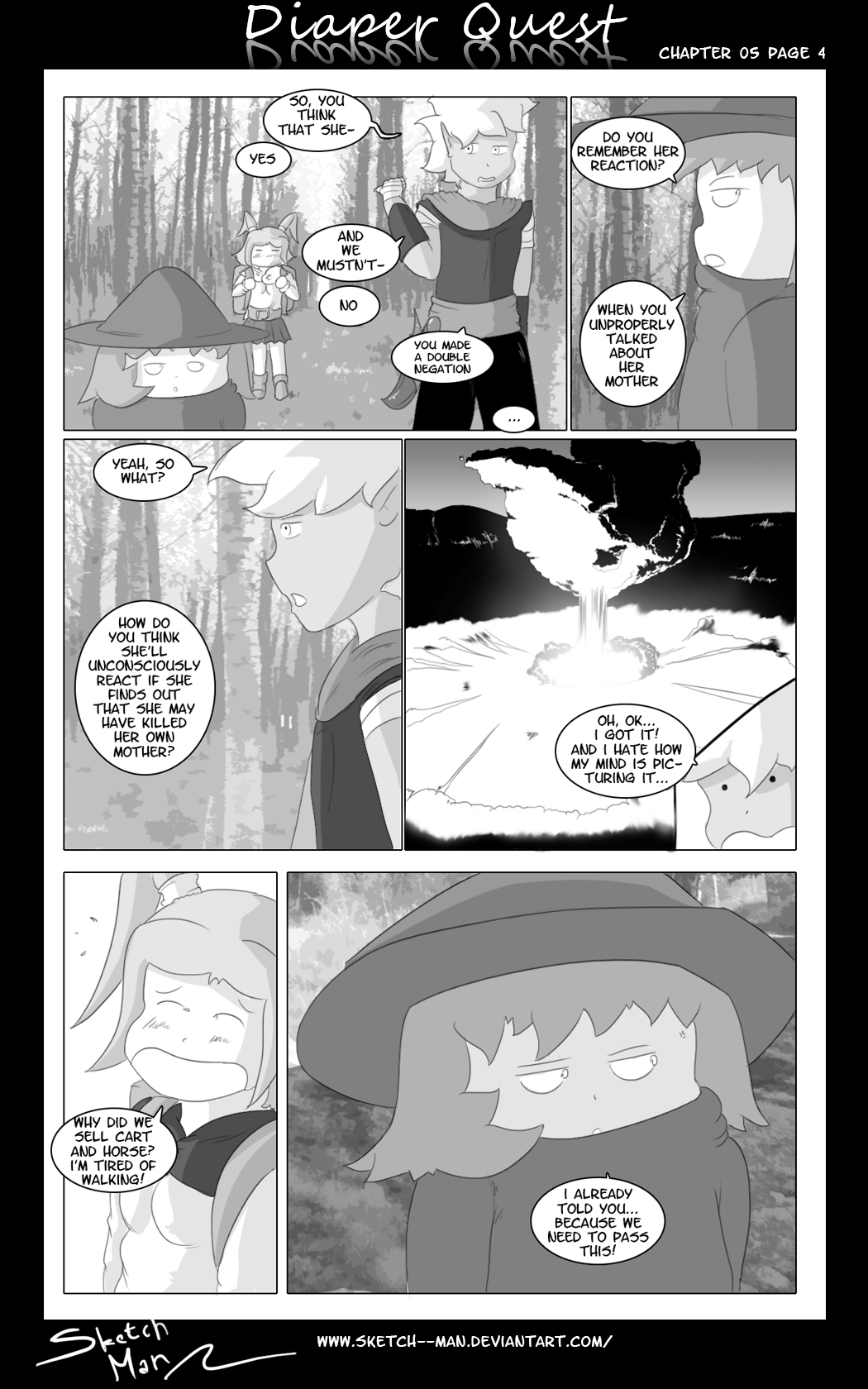 Sketch Man's Diaper Quest Complete - Page 81