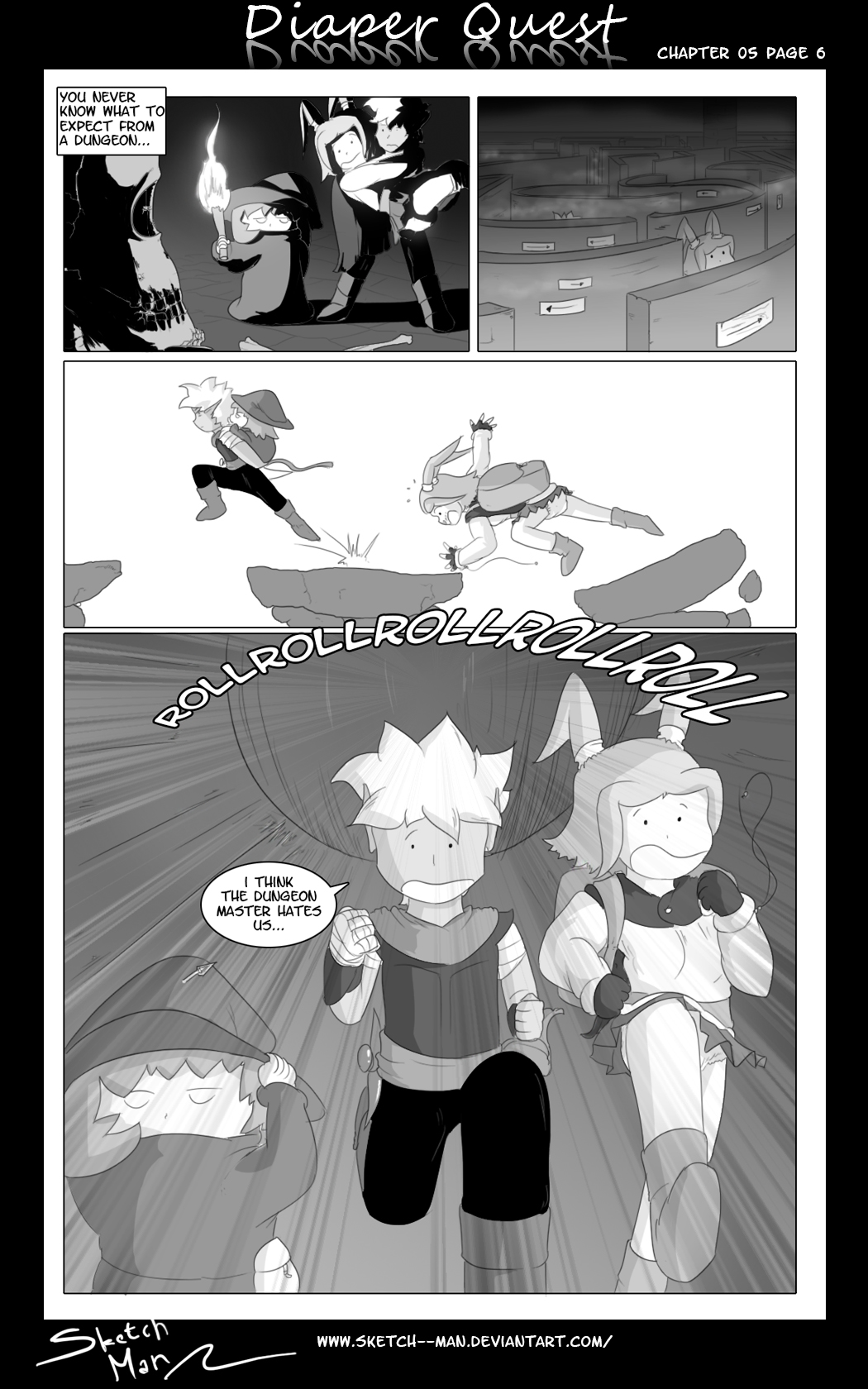 Sketch Man's Diaper Quest Complete - Page 83
