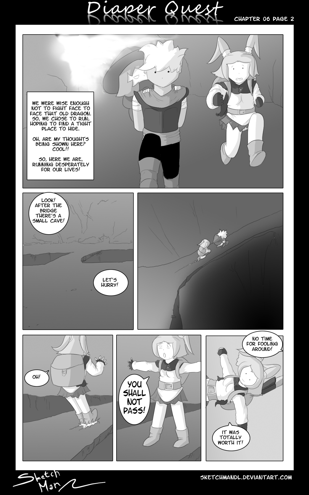 Sketch Man's Diaper Quest Complete - Page 98