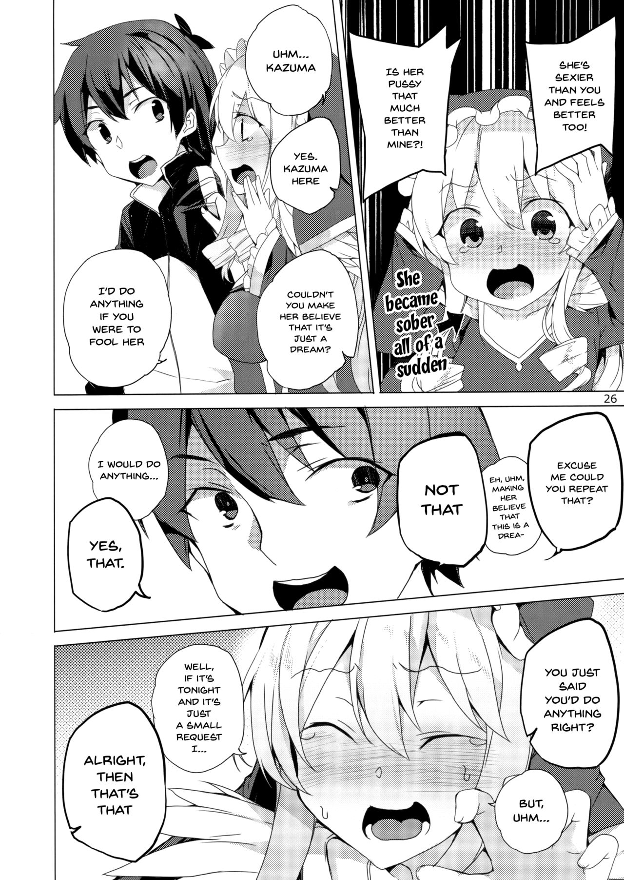 Kono Subarashii Megami-tachi to 3P o! - Page 23