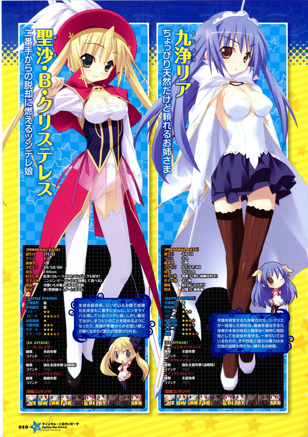 Twinkle☆Crusaders Passion Star Stream Visual Fanbook - Page 12