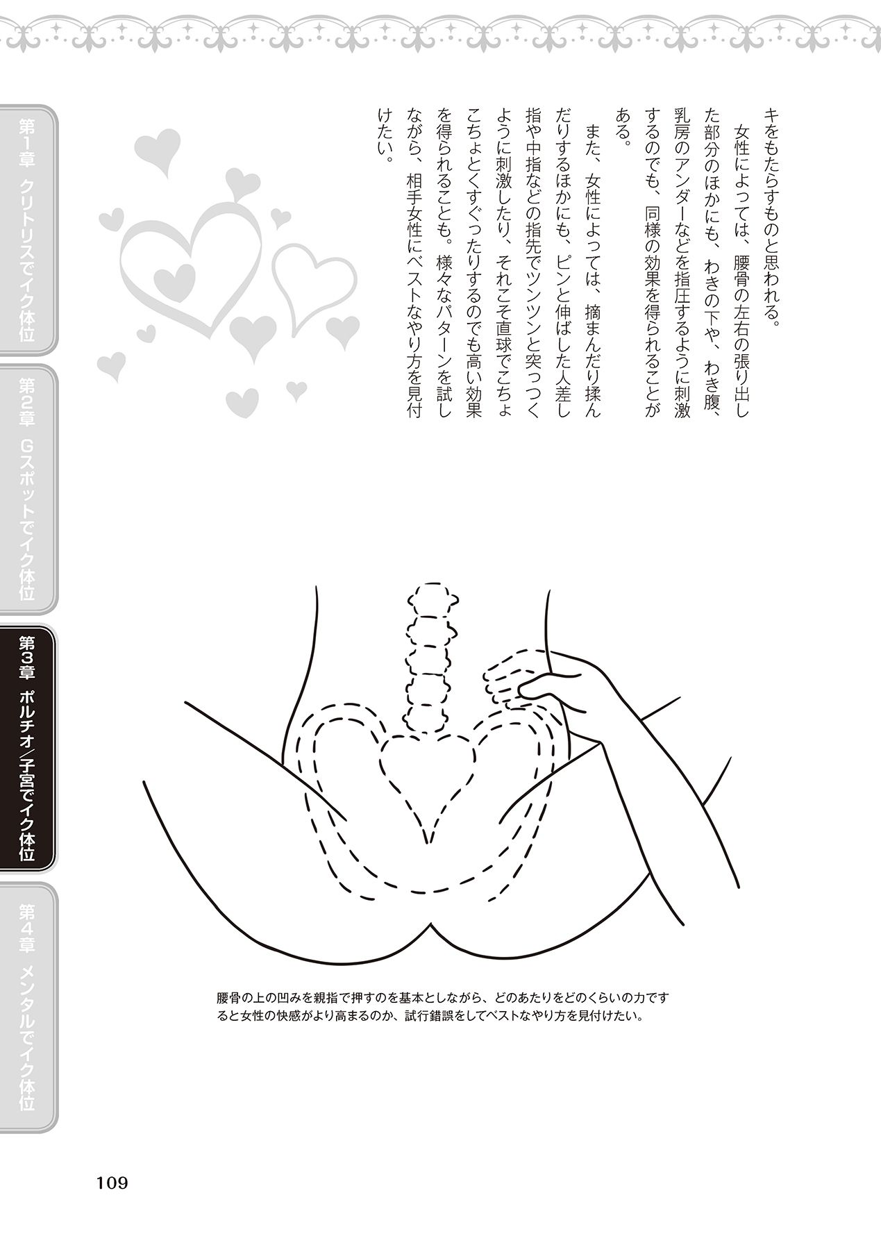 女性が必ずイク体位・オーガズム48手 完全マニュアル イラスト版 ……せくポジ48！ - Page 111