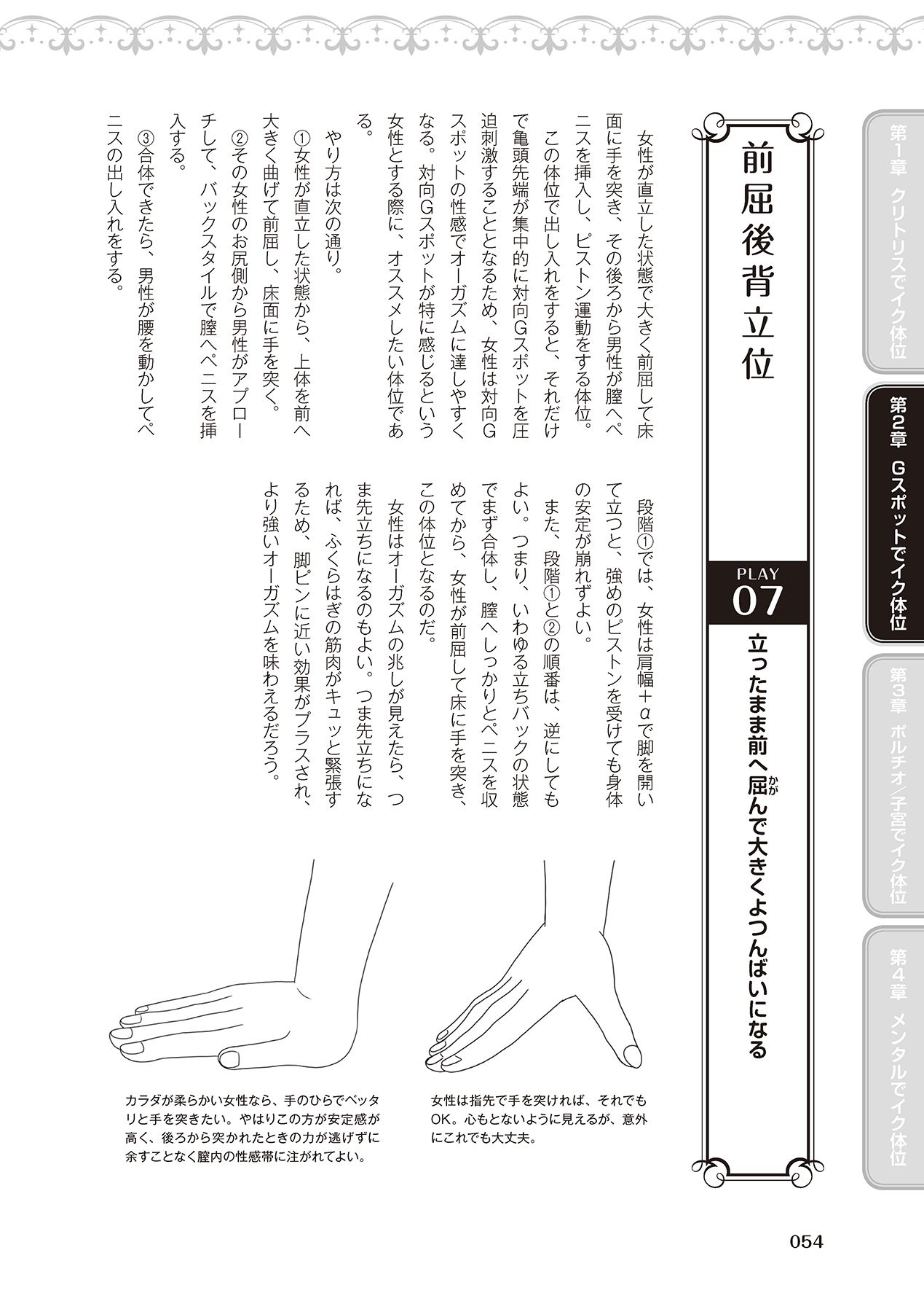 女性が必ずイク体位・オーガズム48手 完全マニュアル イラスト版 ……せくポジ48！ - Page 56