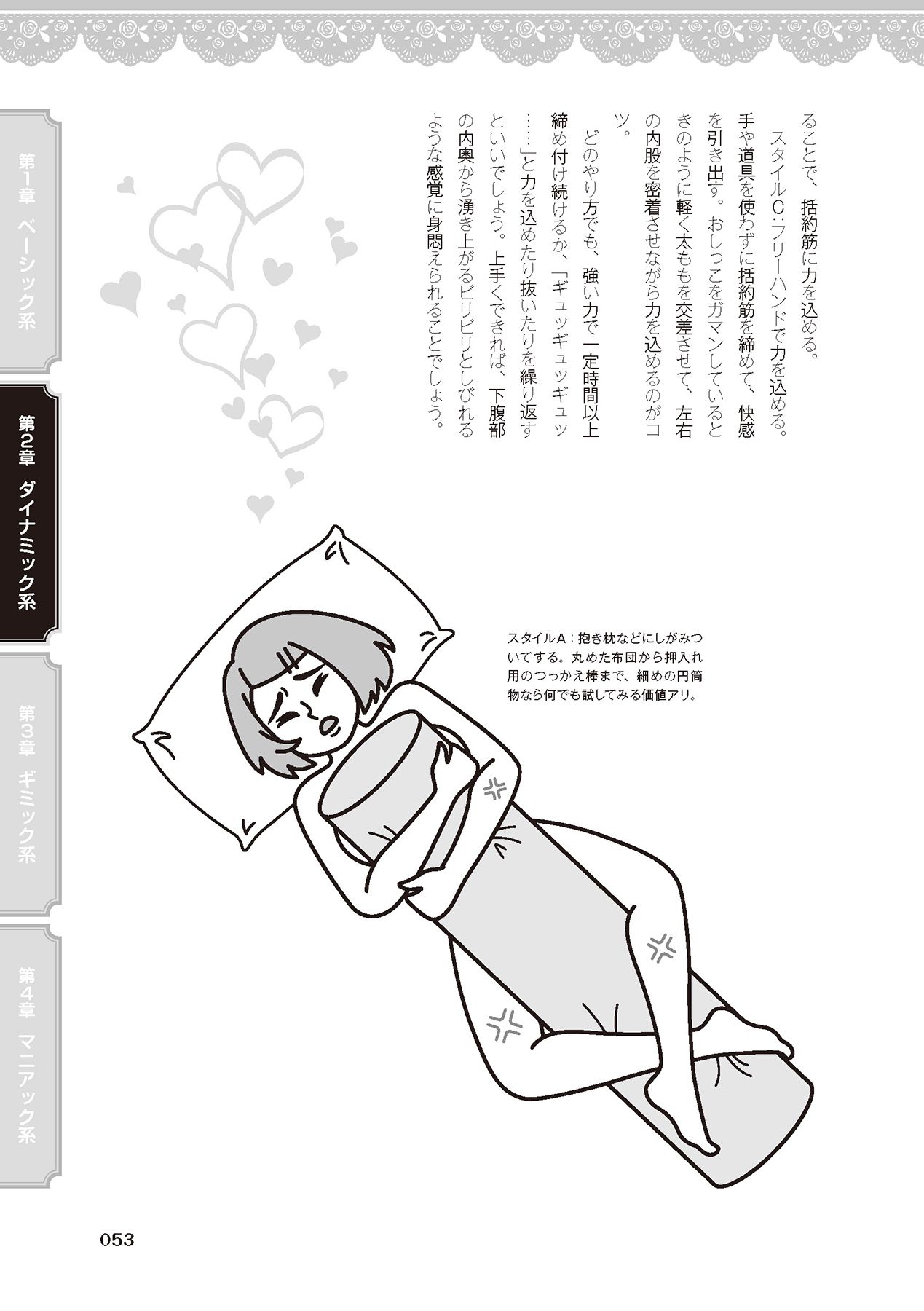女のコのひとりエッチ完全マニュアル イラスト版……ひとりエッチ - Page 55