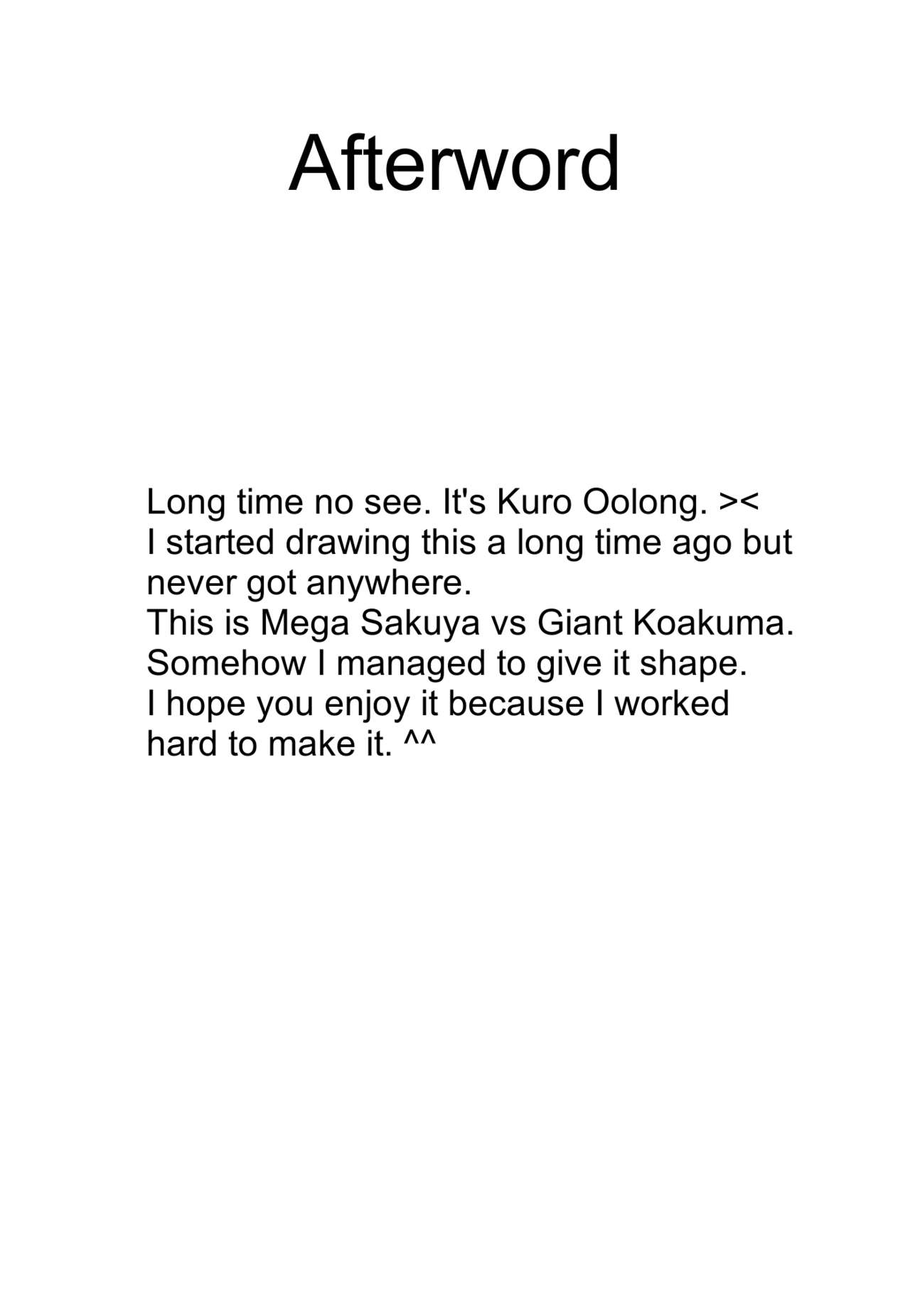 Mega Sakuya vs Giant Koakuma - Page 20