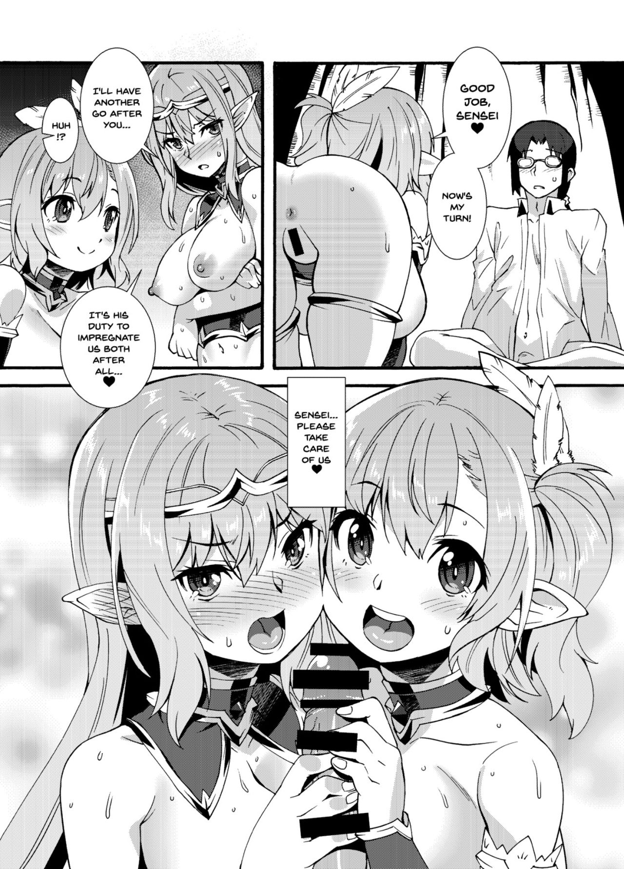 Sukebe Elf Tanbouki 2 | Lewd Elf Tanbouki 2 - Page 26