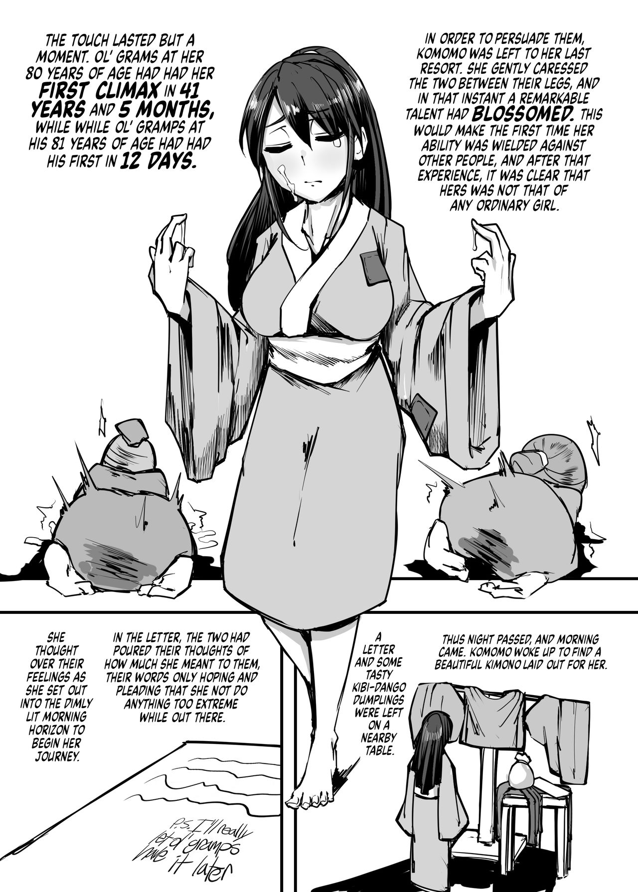 Page 6 of [K2 Manhole (P)] Nihon Mukashi Kuso Hanashi San | The Old Bullshit Japanese Folktales 3 [English] [Learn JP with H + =LWB=] [Digital]
