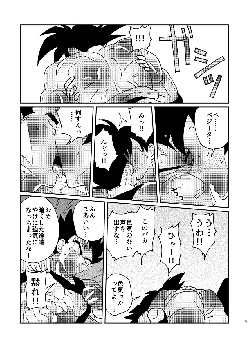 Gokuu to Vegeta no Boys Love - Page 13