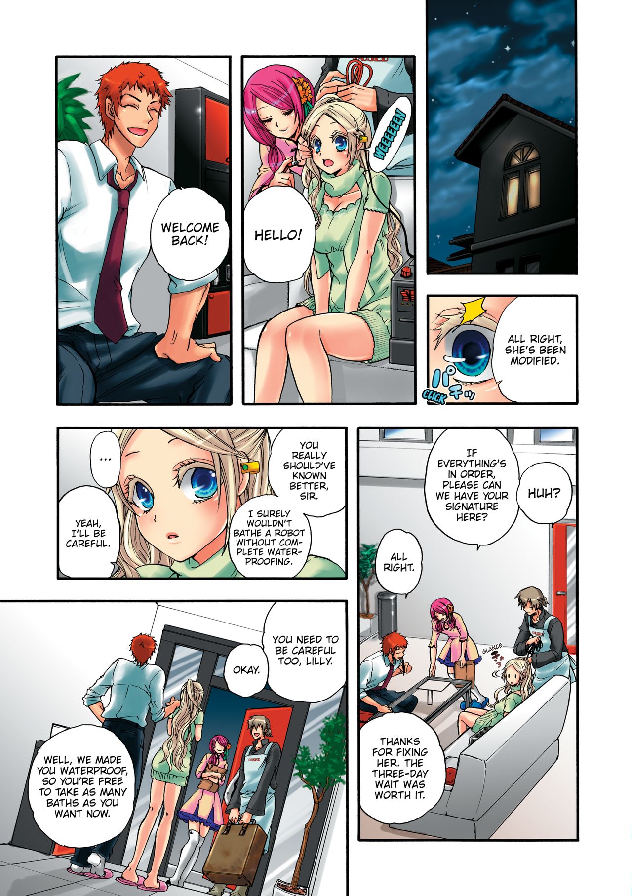 Aigan Robot Lilly - Pet Robot Lilly Vol. 2 - Page 42